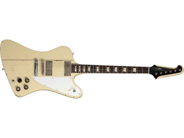 Gibson Johnny Winter 1964 Firebird V, Polaris White — photo 7