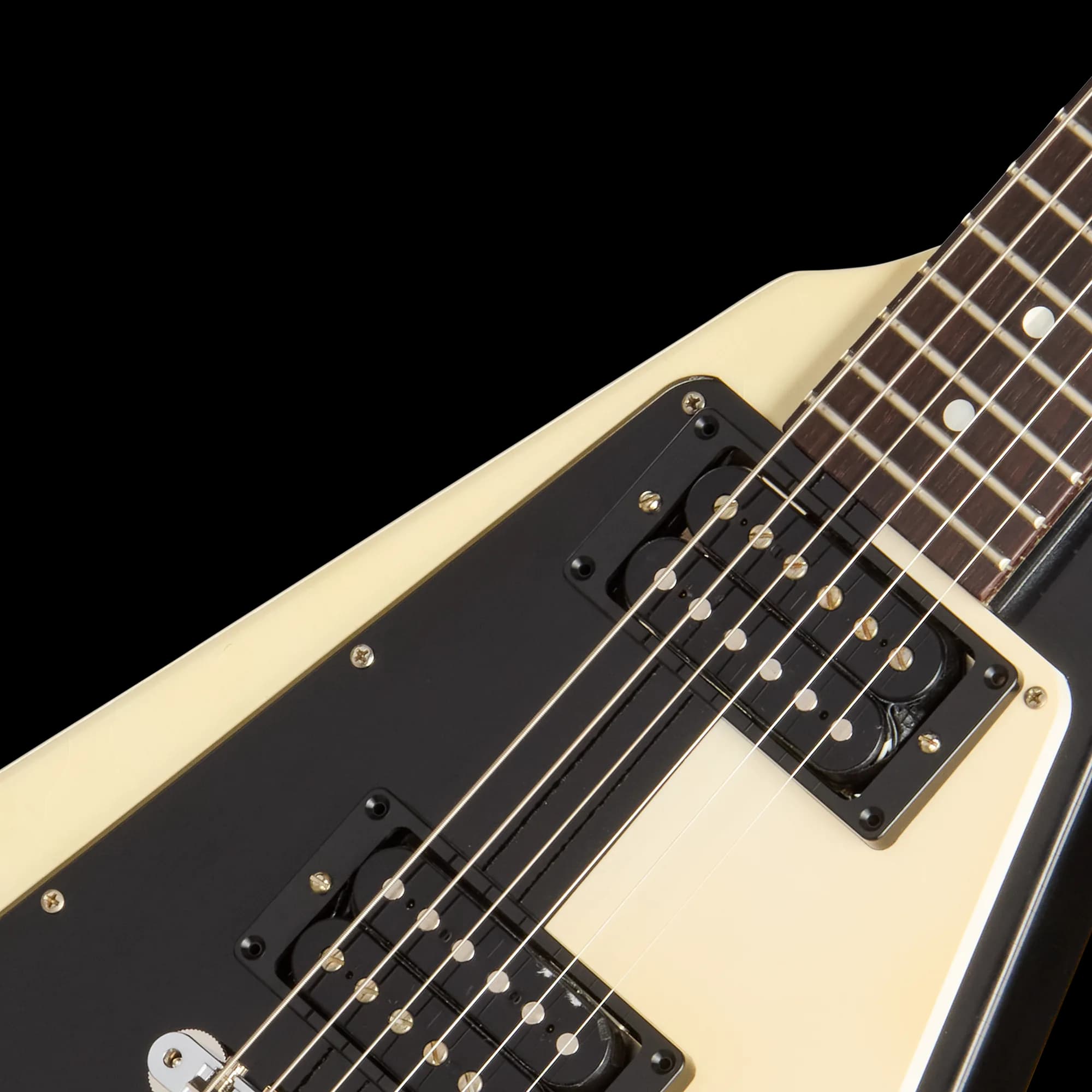 Gibson Michael Schenker 1971 Flying V Collector’s Edition, Black/White — photo 7