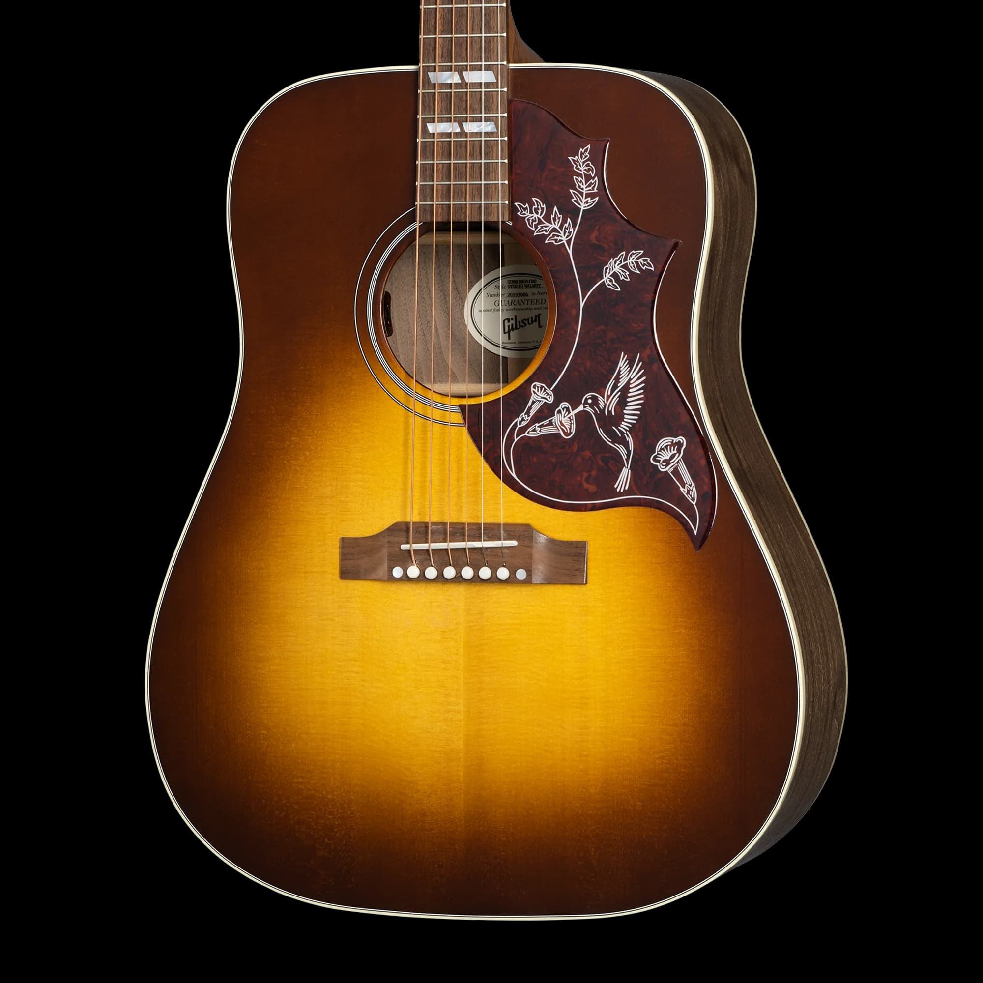 Gibson Hummingbird Studio Walnut, Satin Walnut Burst