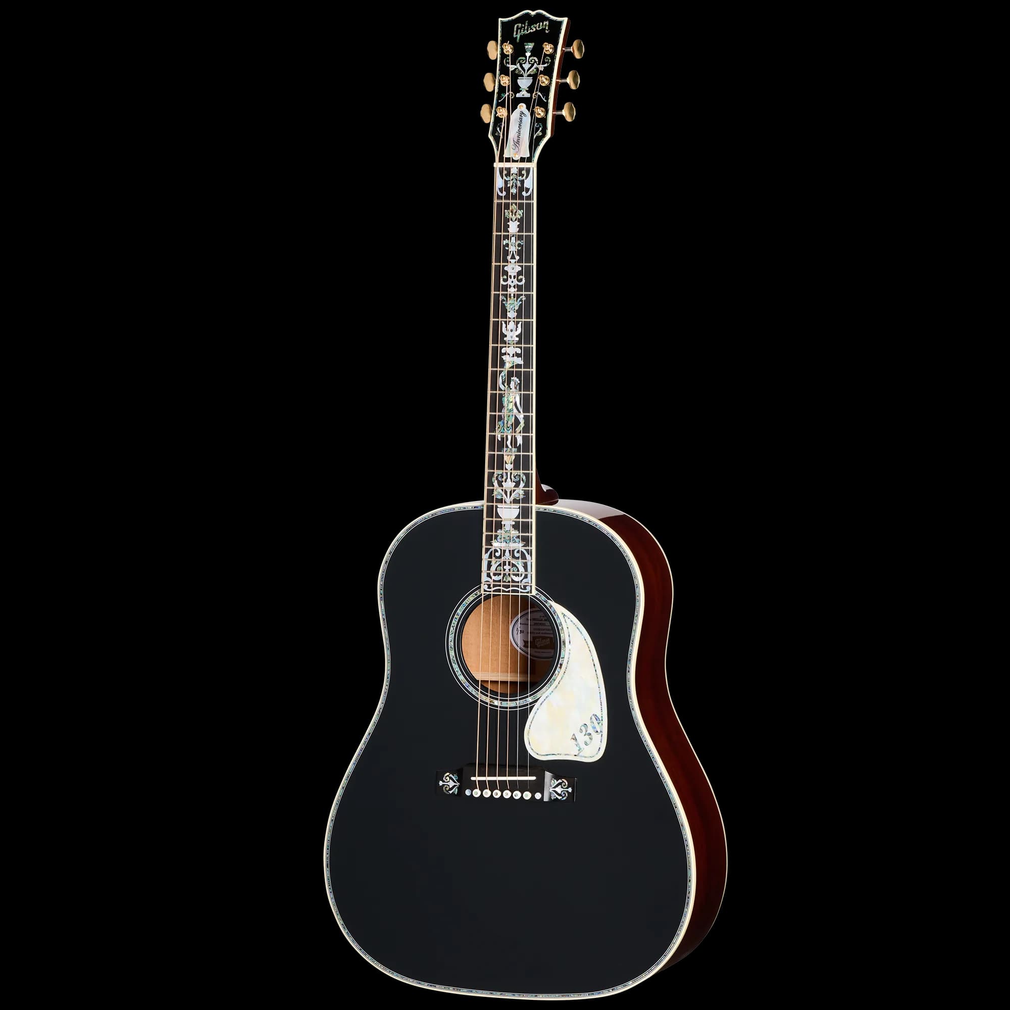 Gibson J-45 Orville Artisan 130th Anniversary Limited Edition, Ebony, Exclusive — photo 2