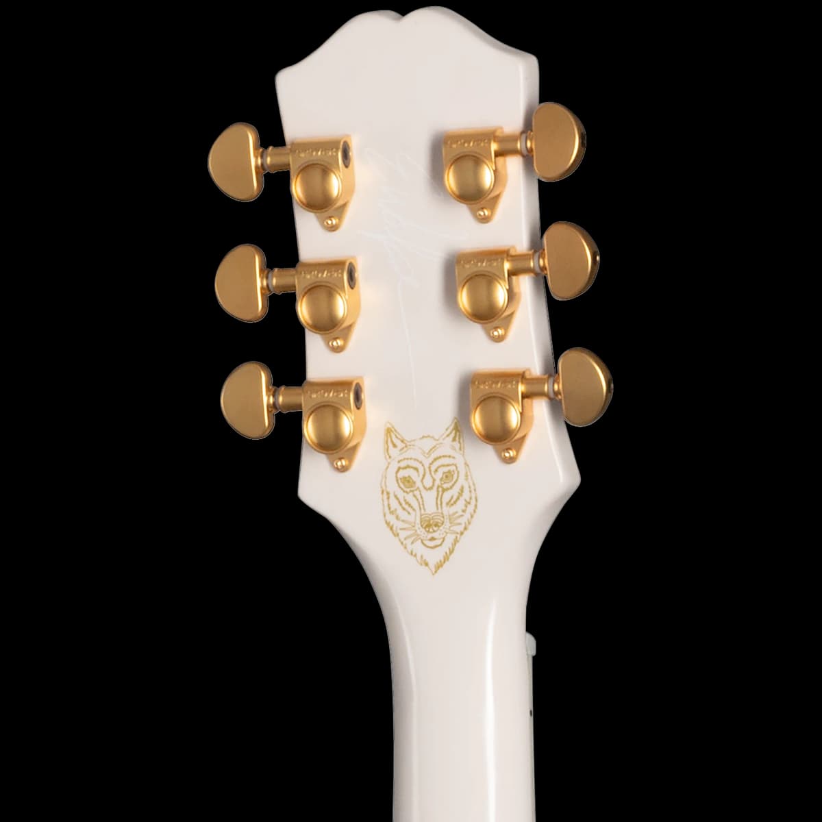 Epiphone Emily Wolfe "White Wolfe" Sheraton, Aged Bone White — photo 6