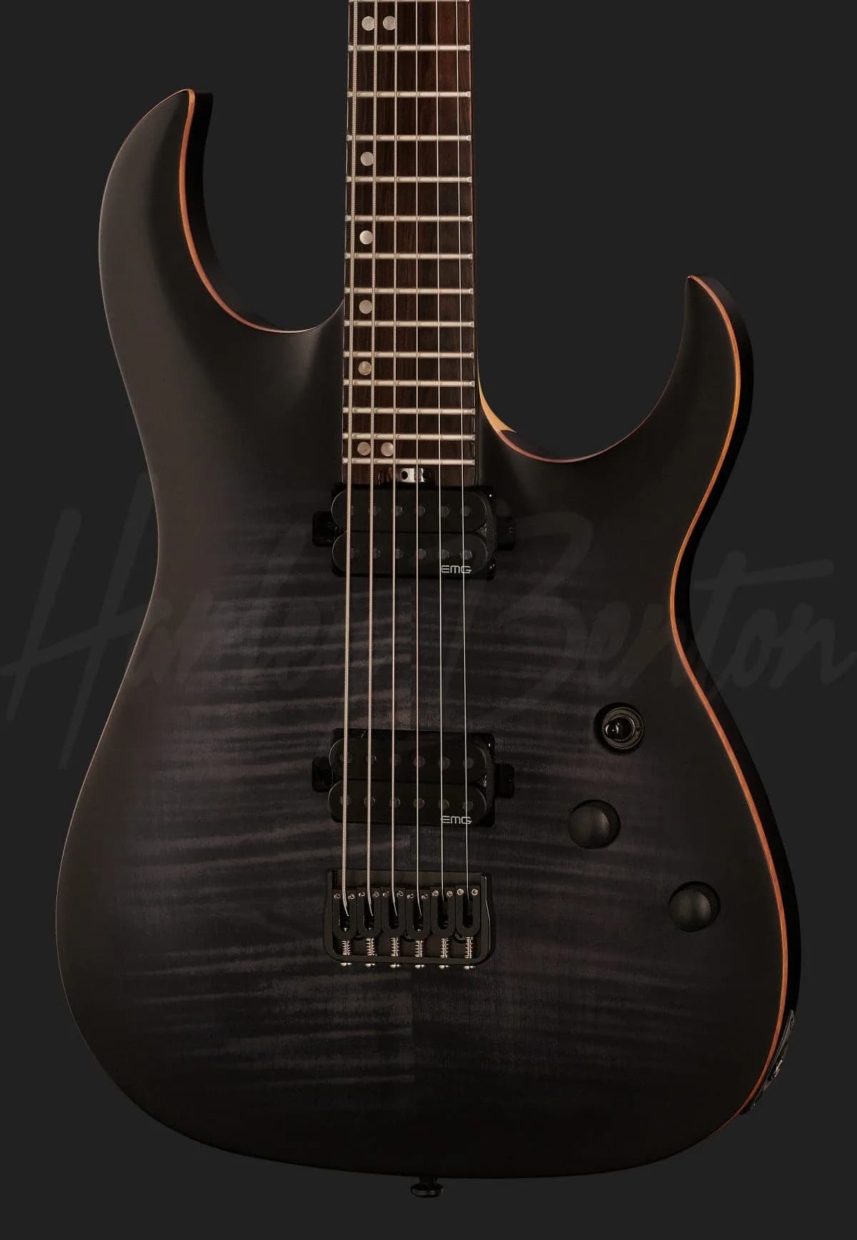 Harley Benton Amarok-BT BKNT Flame Burst — photo 4