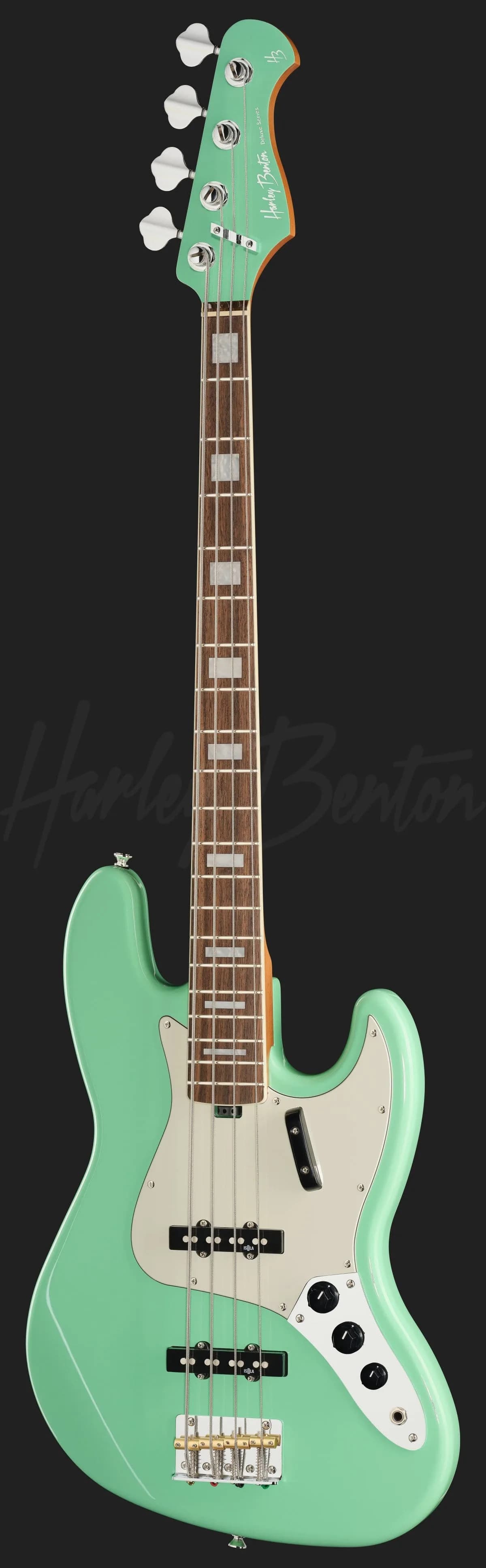Harley Benton MV-4JB Seafom Green — photo 2