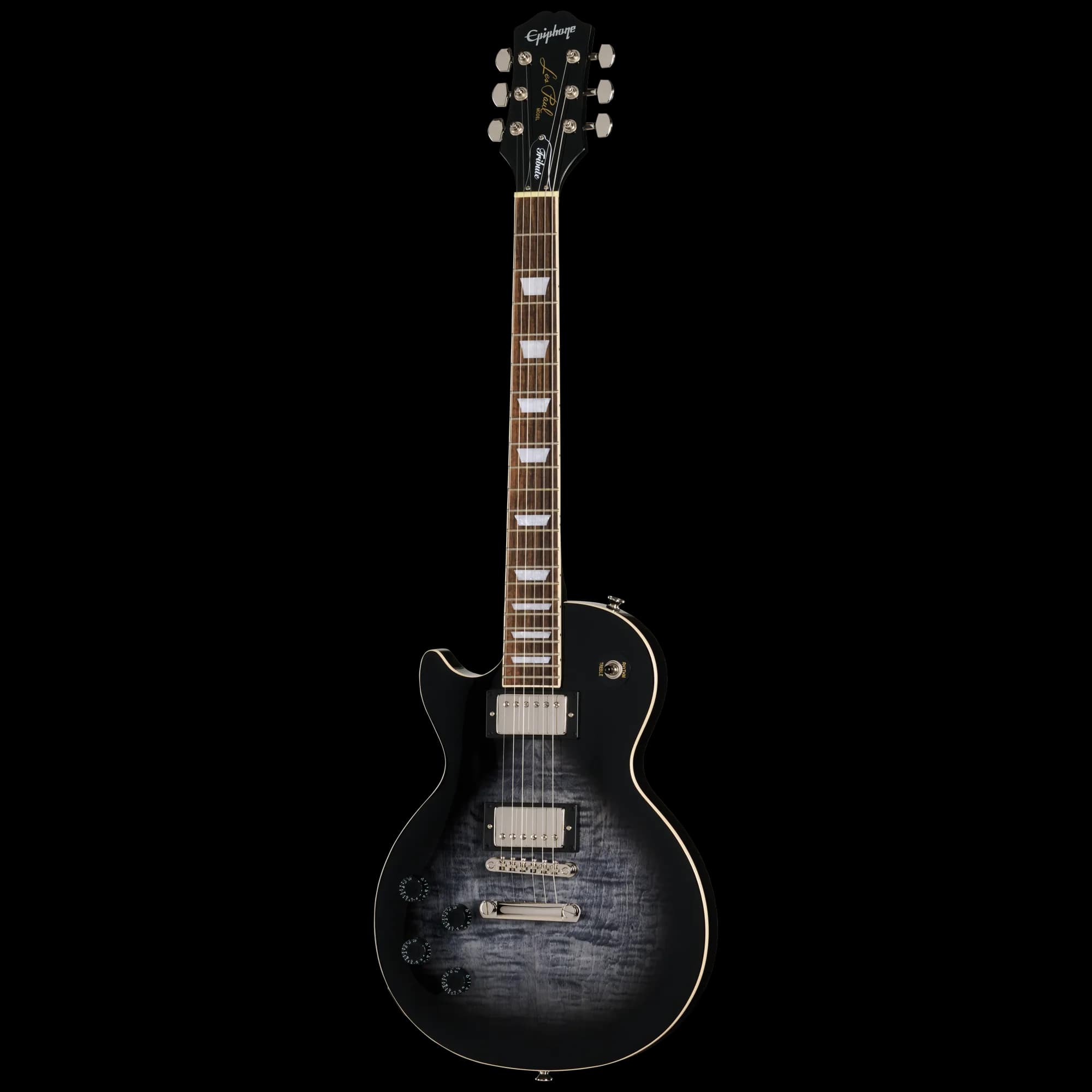 Epiphone Les Paul Tribute Plus, Left-Handed, Ebony Burst — photo 3