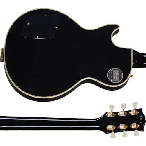 Gibson 1957 Les Paul Custom Reissue 3-Pickup Bigsby, Light Aged, Ebony — photo 7