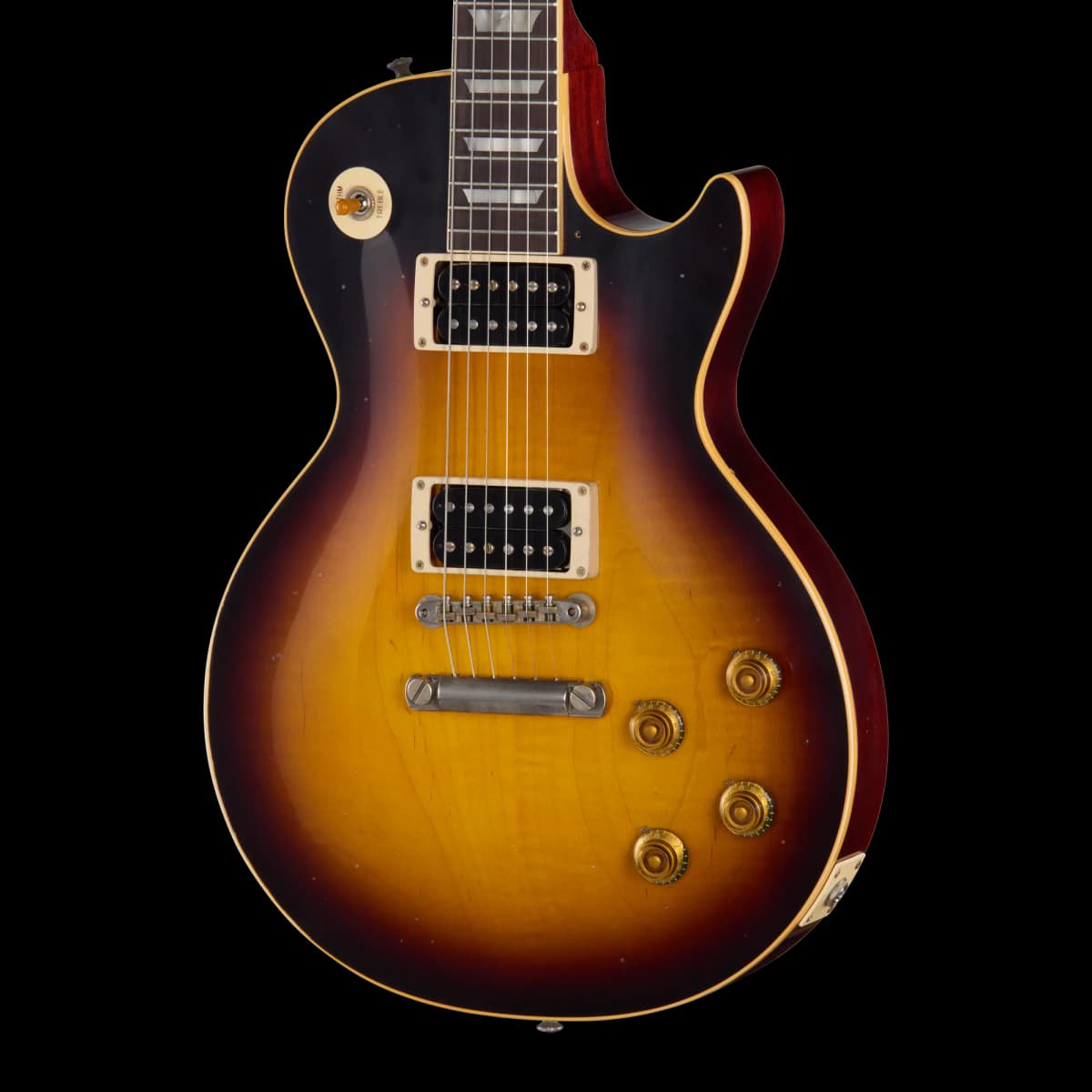 Gibson LE 1958 Les Paul Standard Reissue with Light Figured Maple Top, Light Aged, Athens Burst