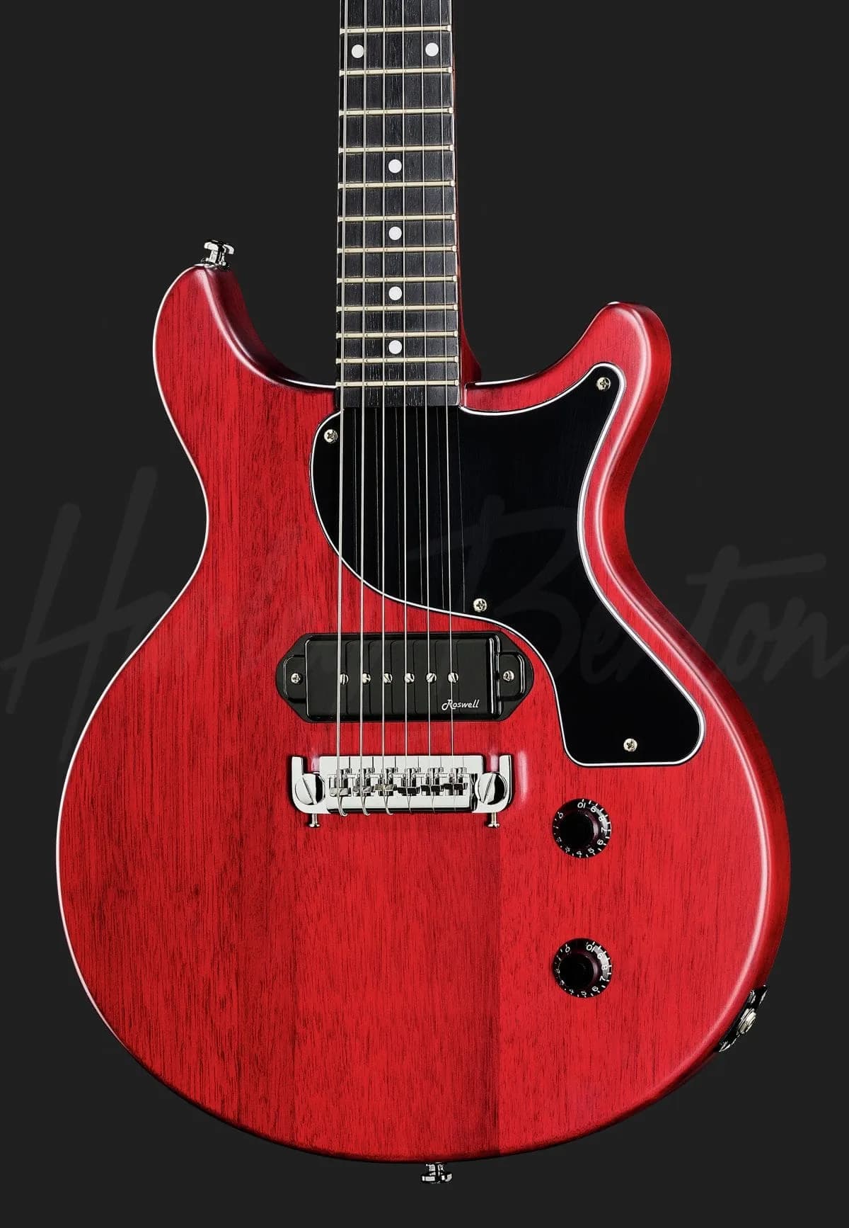 Harley Benton DC-Junior FAT Faded Cherry — photo 4