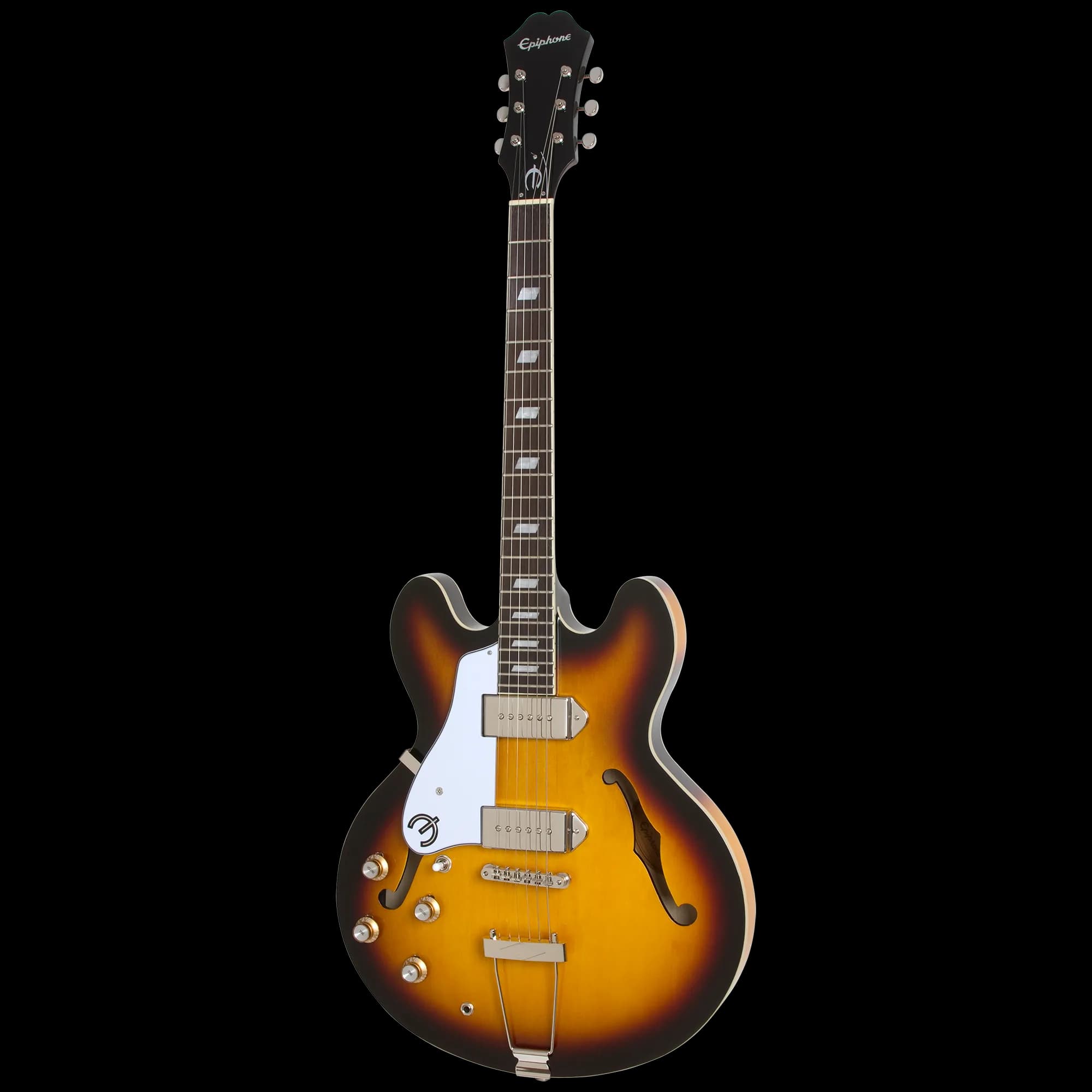 Epiphone Casino, Left-Handed, Vintage Sunburst — photo 3