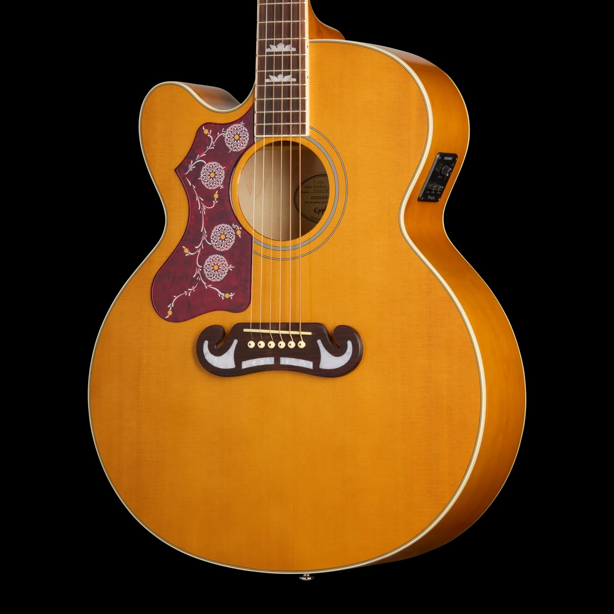 Epiphone J-200 Studio EC, Left-Handed, Natural