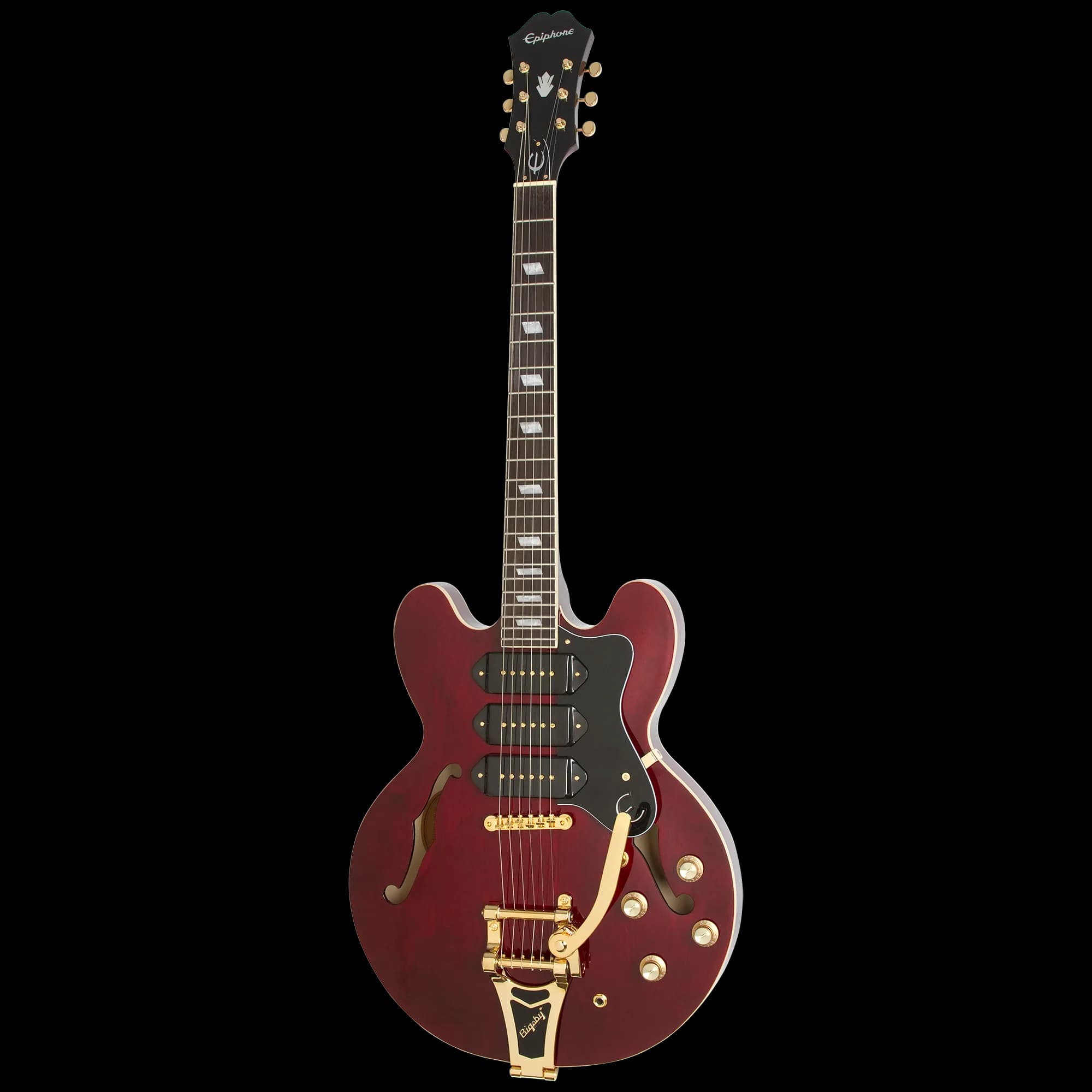 Epiphone Riviera Custom P93, Wine Red, Limited Edition — photo 3