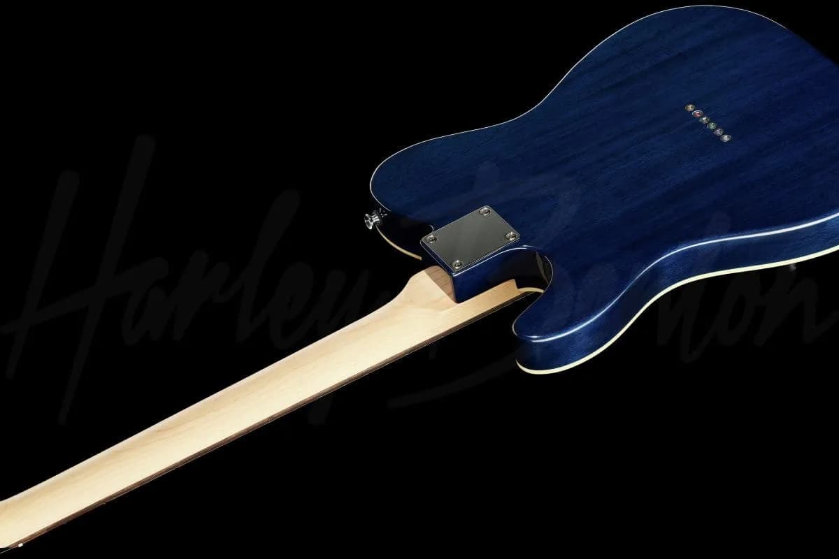 Harley Benton TE-90QM Trans Blue — photo 8