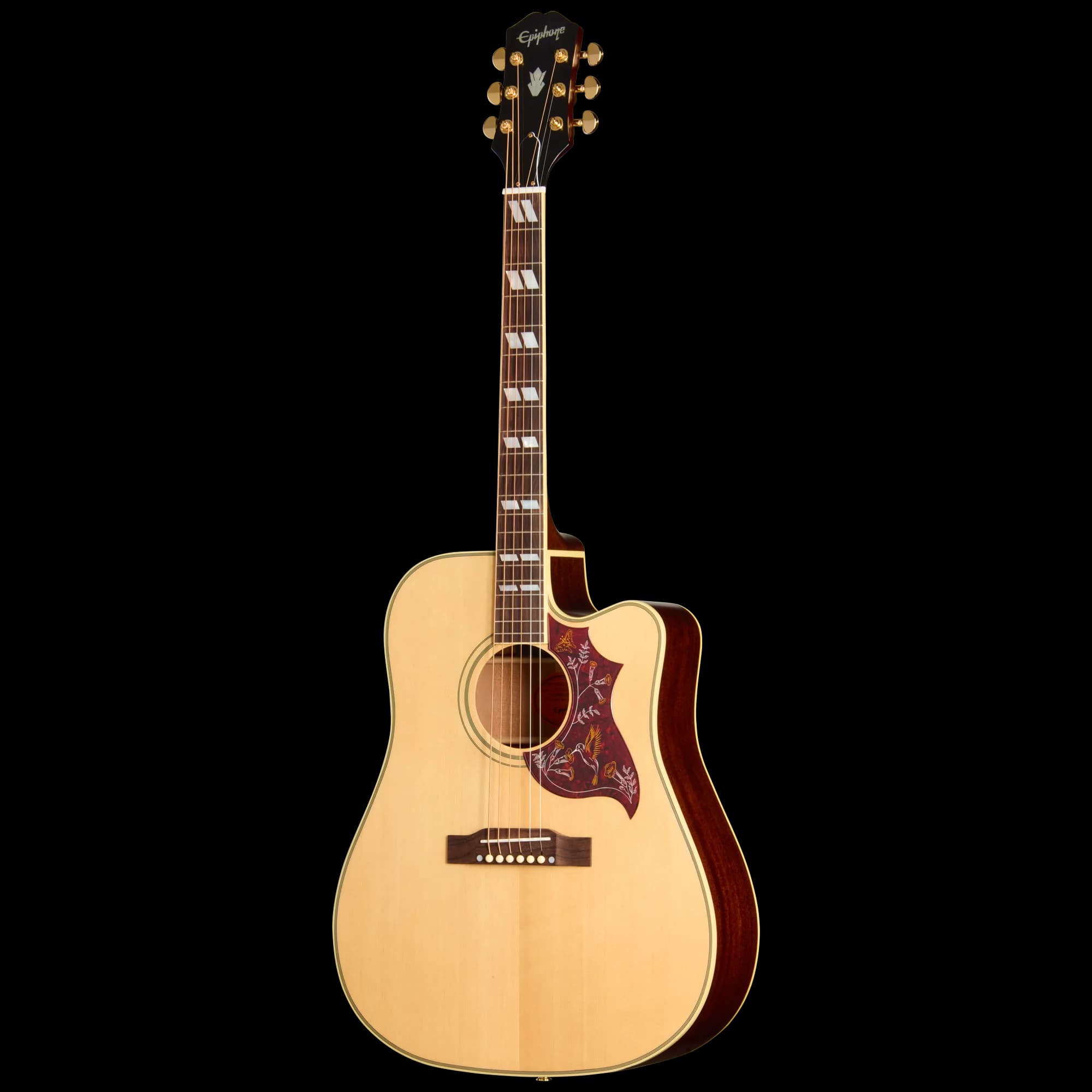 Epiphone Hummingbird Standard EC, Natural — photo 3
