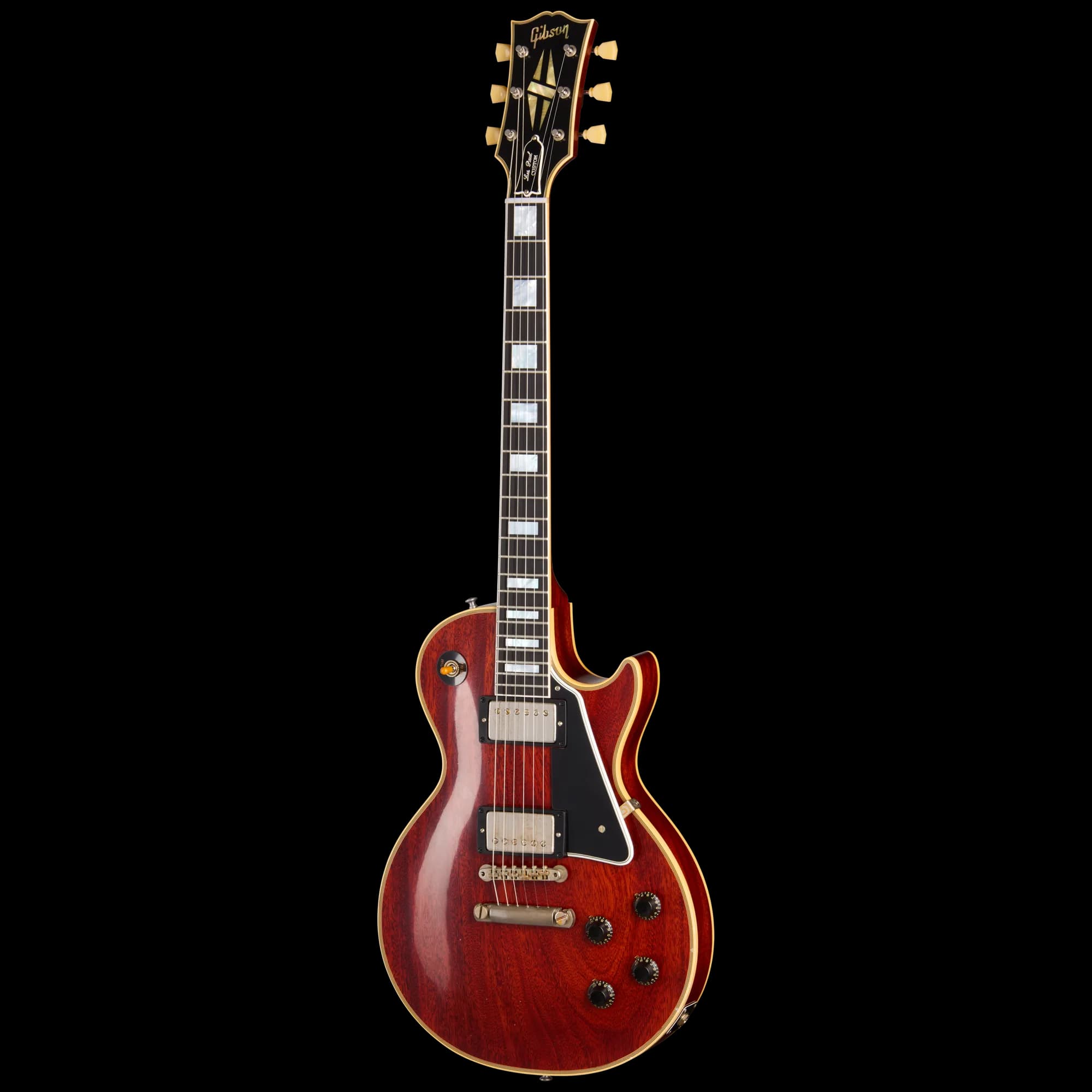 Gibson 1957 Les Paul Custom Reissue, Light Aged, Antique Cherry — photo 3