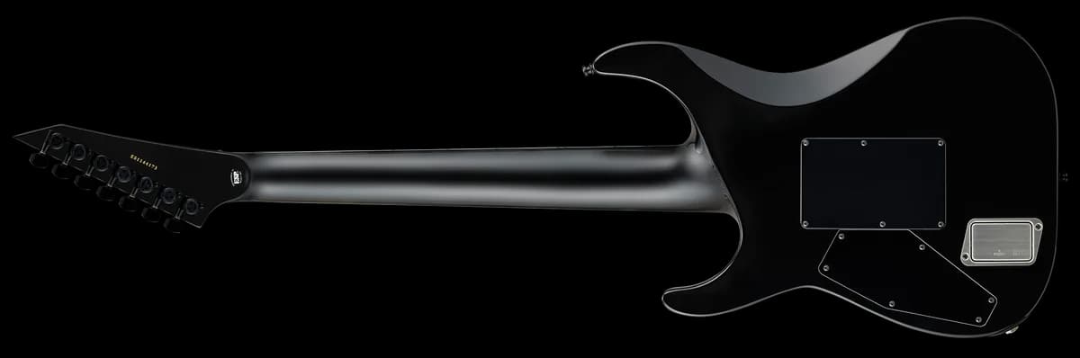 ESP E-II Horizon FR-7 Black Turquoise Burst — photo 2
