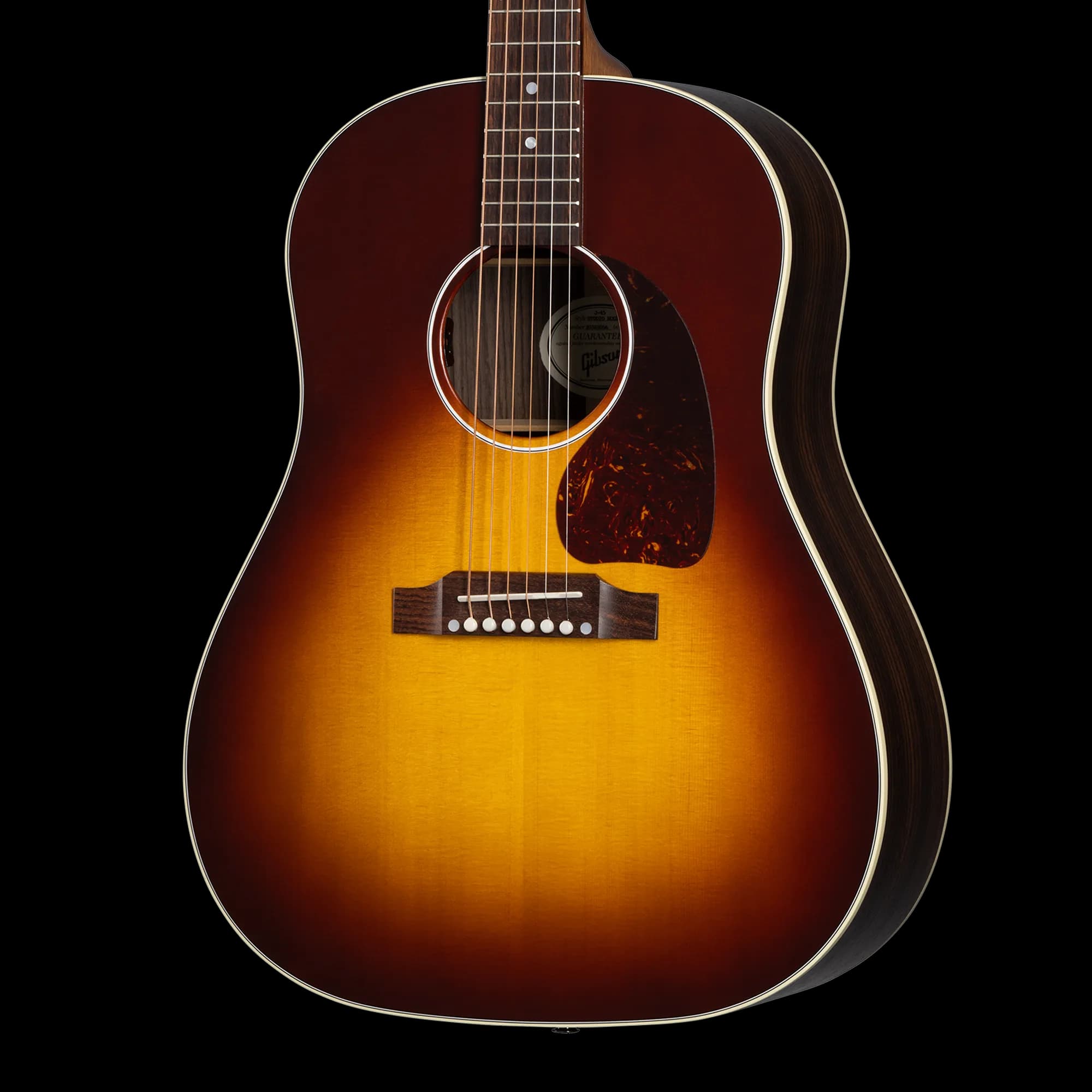 Gibson J-45 Studio Rosewood, Satin Rosewood Burst
