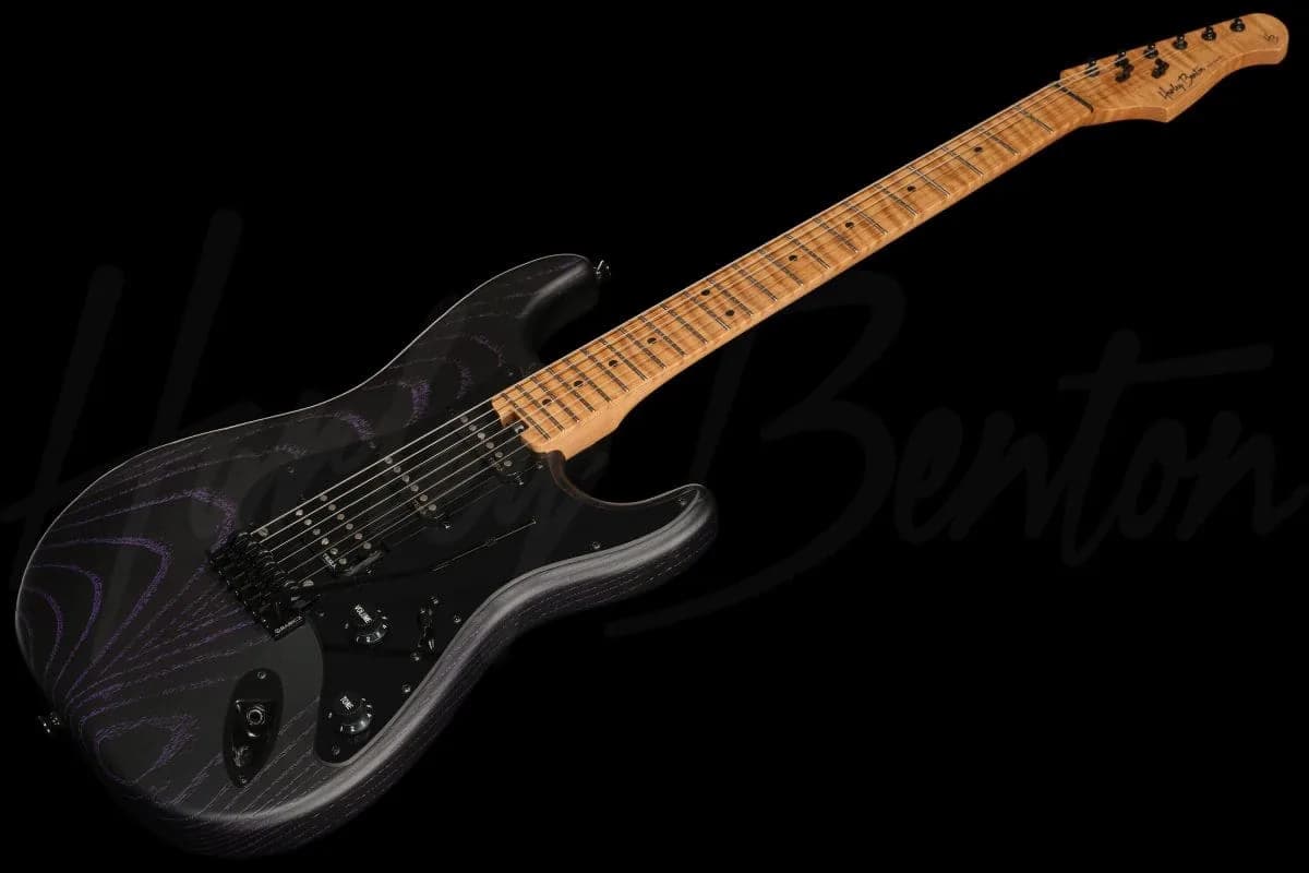 Harley Benton ST-Modern Plus MN HSS Purple Blast — photo 8