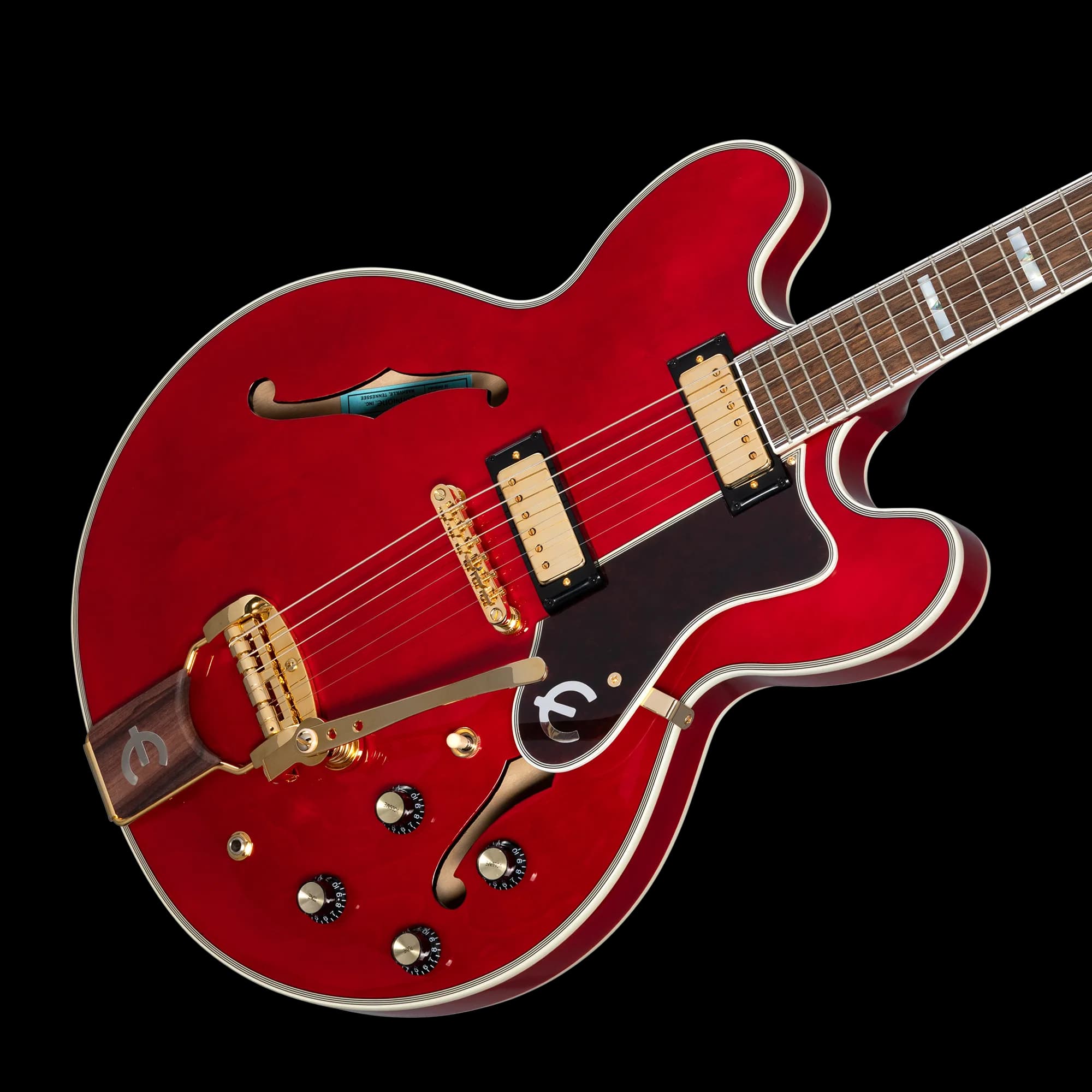 Epiphone 150th Anniversary Sheraton, Cherry — photo 4