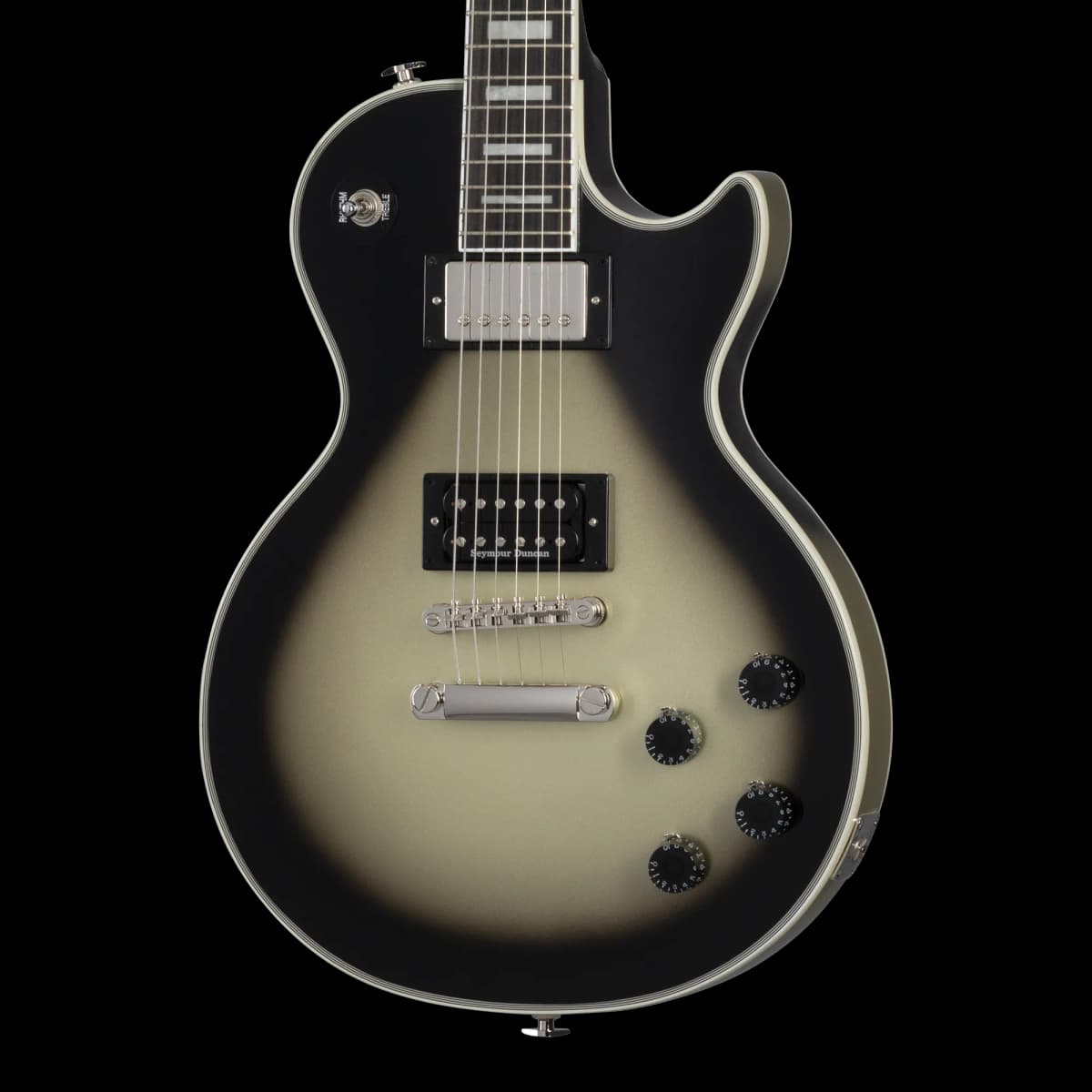 Epiphone Adam Jones Les Paul Custom Art Collection: Julie Heffernan’s “Self Portrait as Not Dead Yet”, Antique Silverburst — photo 2