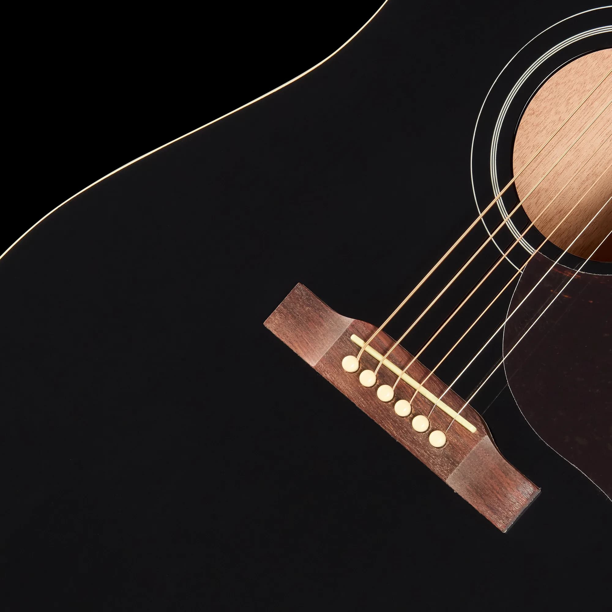 Epiphone Hummingbird Tribute, Ebony — photo 6