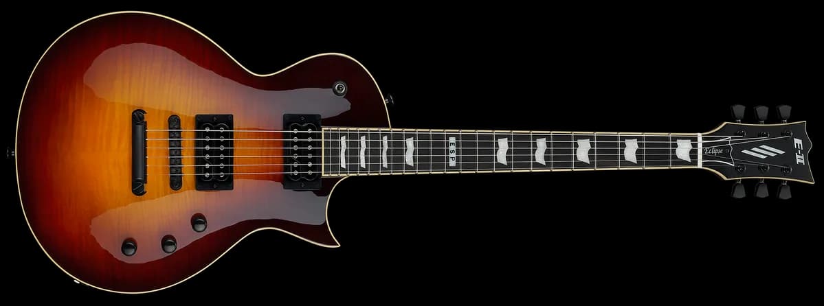 ESP E-II Eclipse Full Thickness Tobacco Sunburst