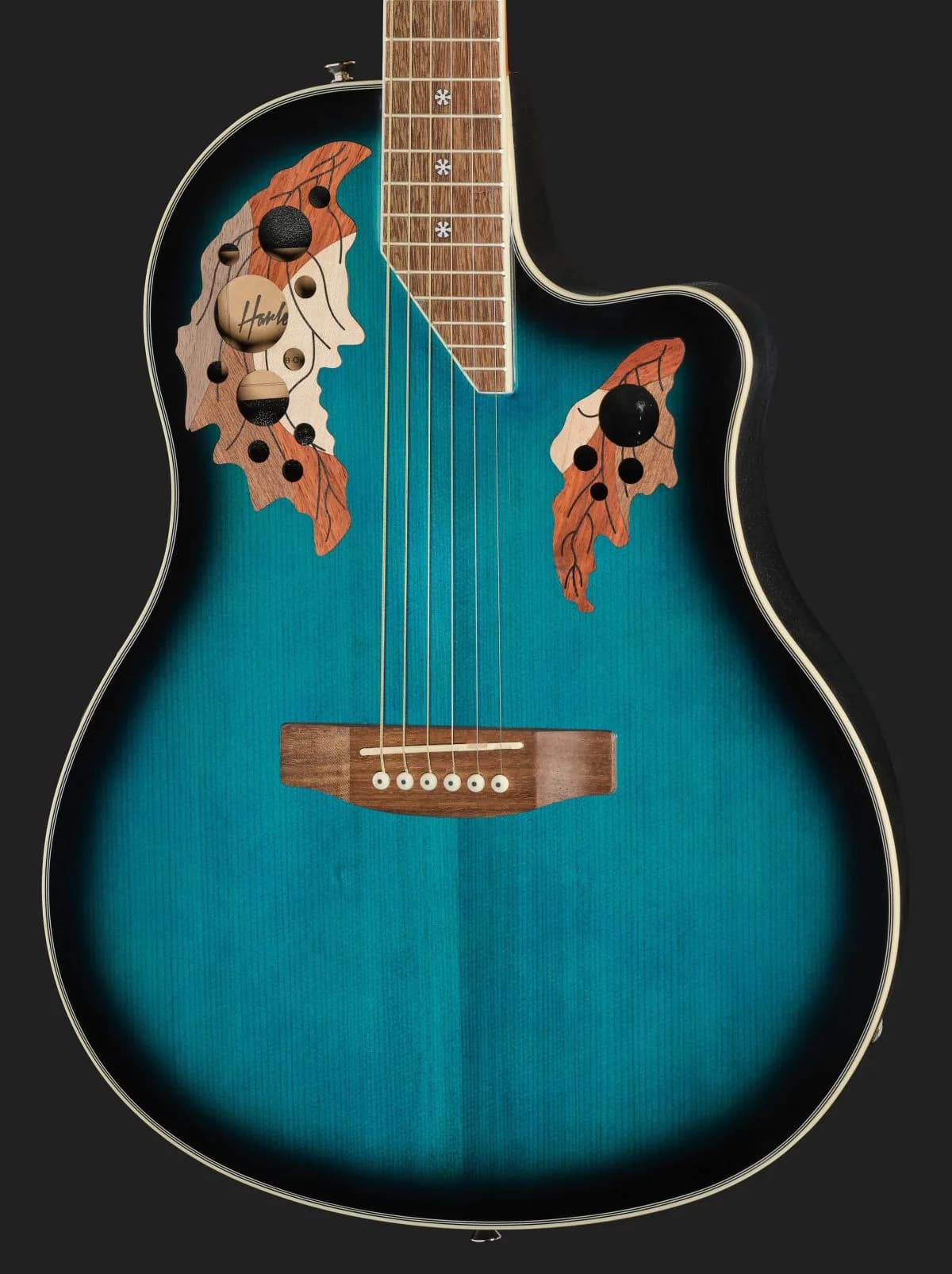 Harley Benton HBO-850 Blue — photo 2