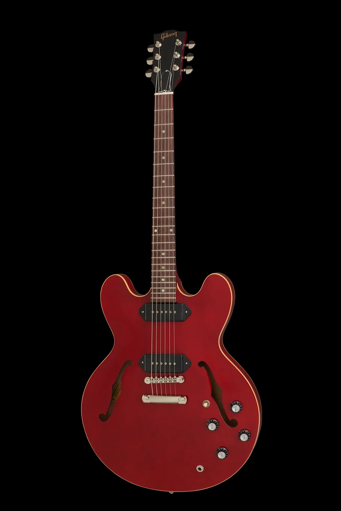 Gibson ES-335 DOT P-90, Wine Red