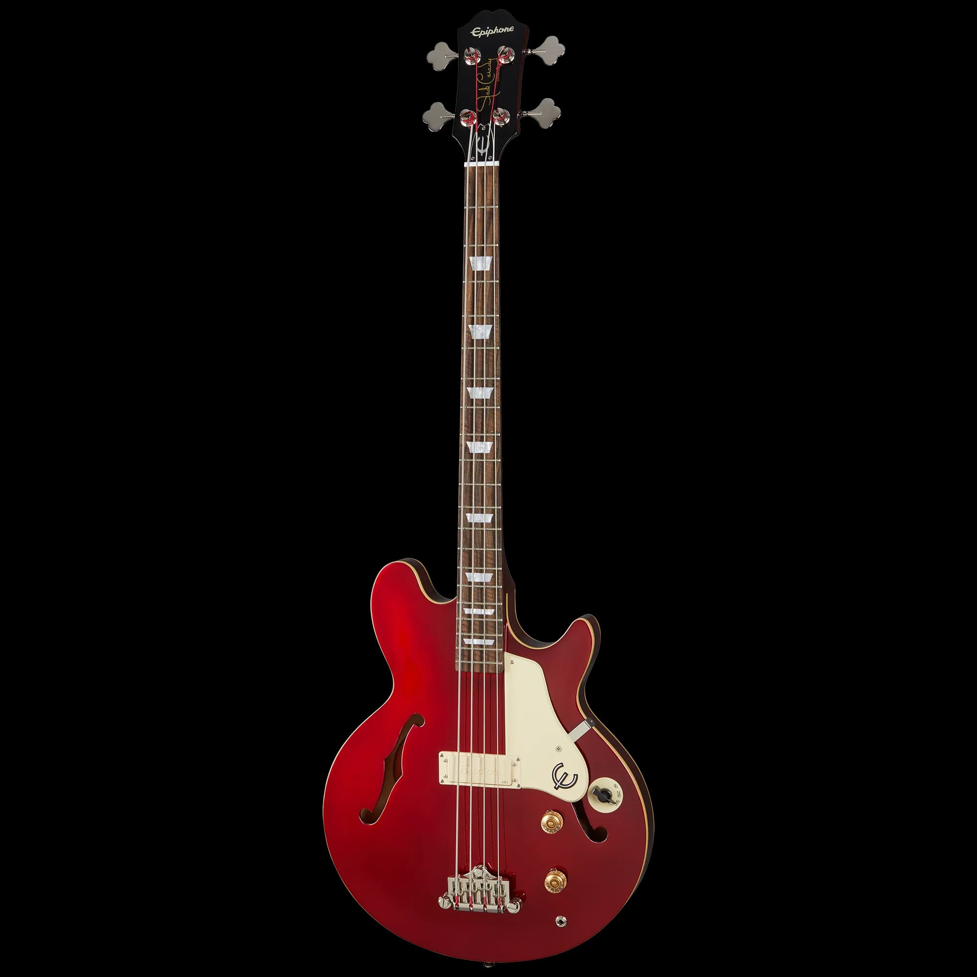 Epiphone Jack Casady Bass, Sparkling Burgundy — photo 3