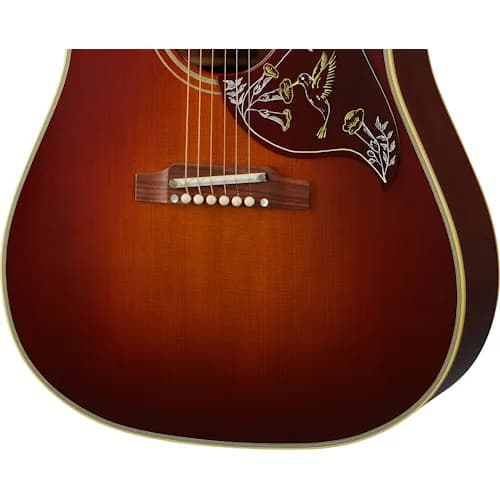 Gibson 1960 Hummingbird, Adj Saddle, Heritage Cherry Sunburst — photo 4