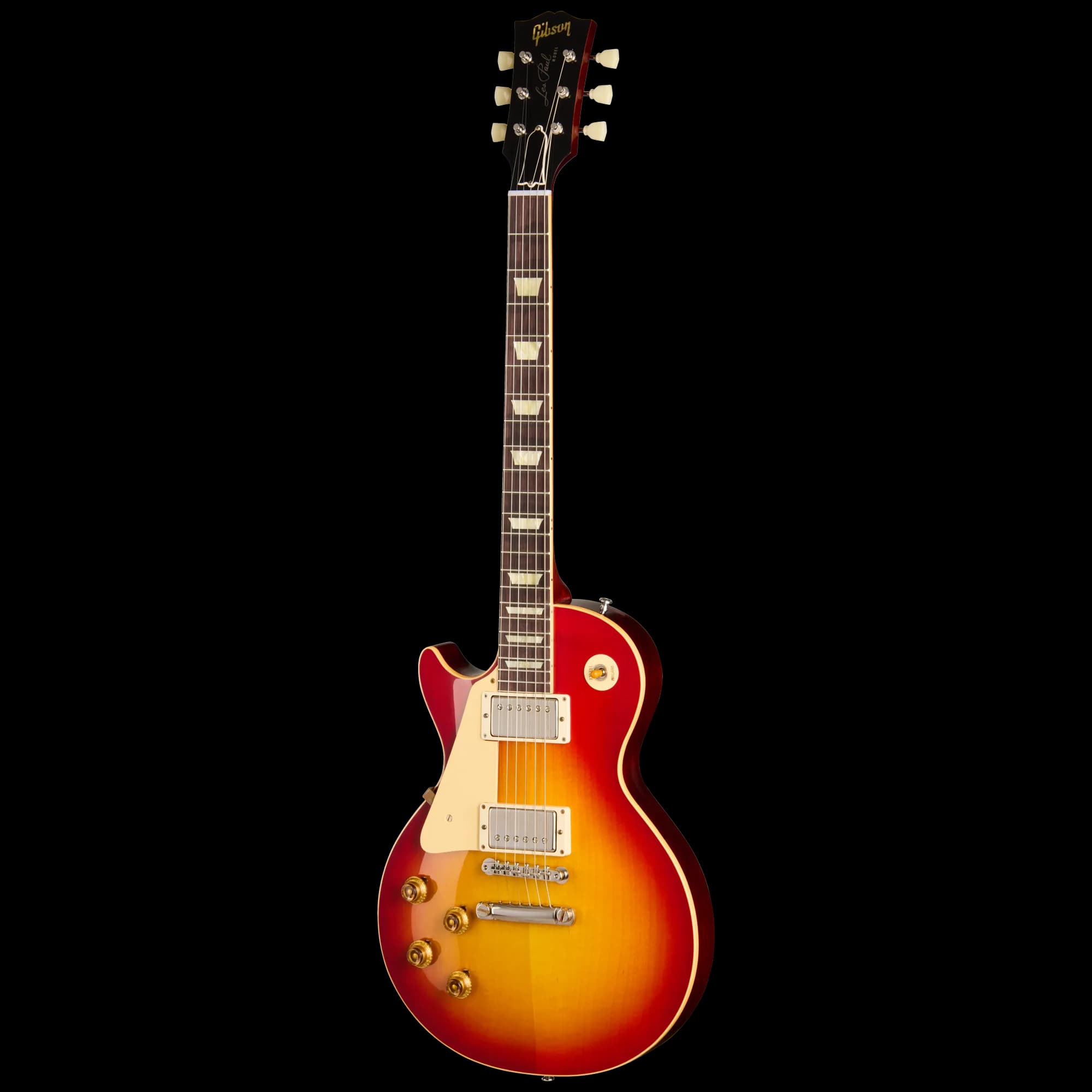 Gibson 1958 Les Paul Standard Reissue, Left-Handed, VOS, Washed Cherry Sunburst — photo 3