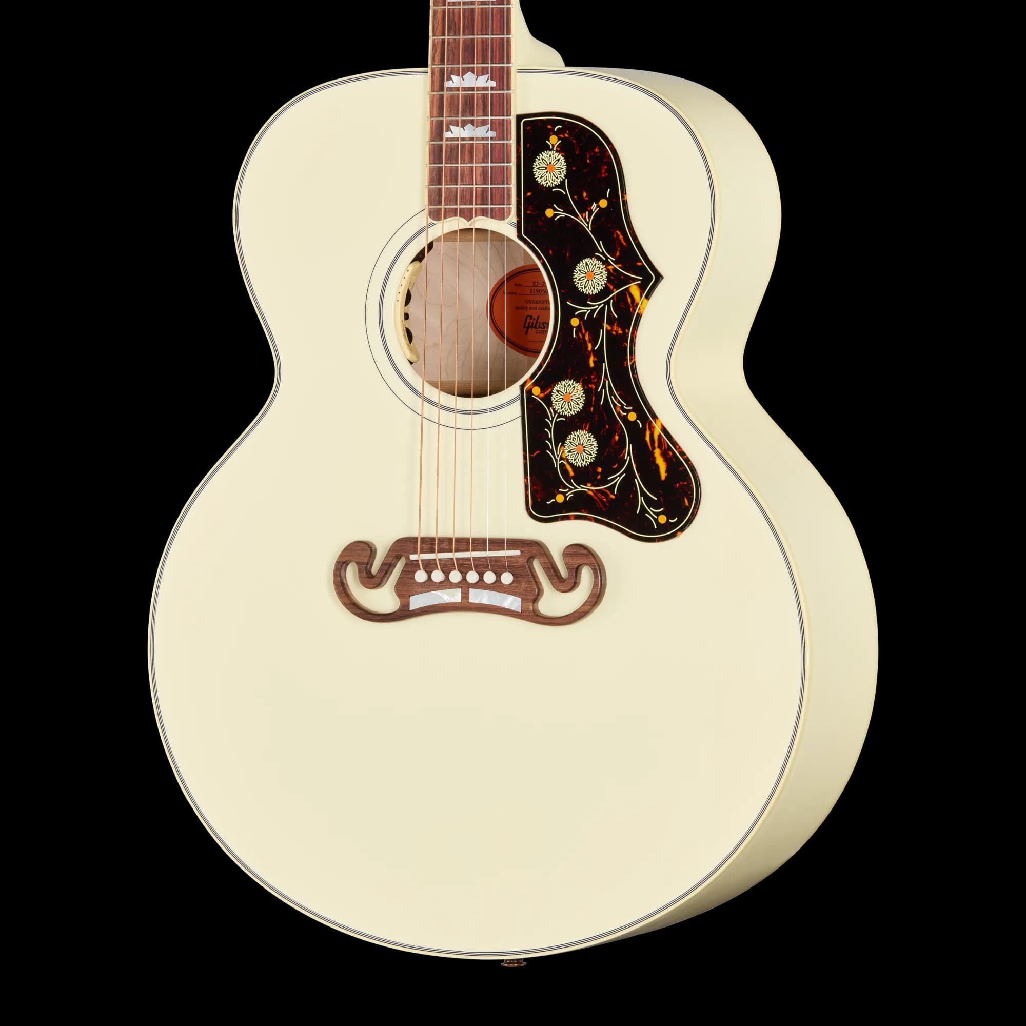 Gibson SJ-200 Standard, Left-Handed, Classic White