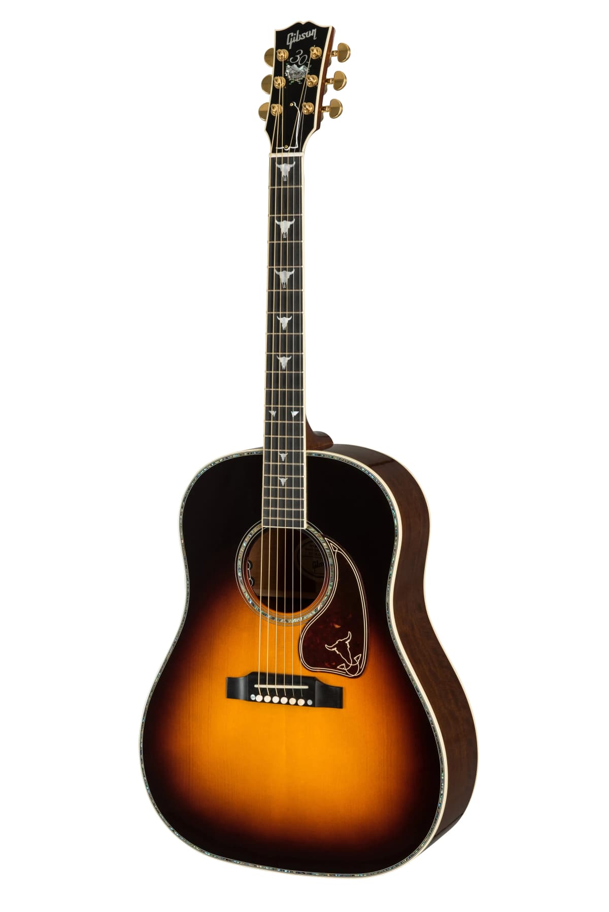 Gibson 30th Anniversary J-45 Montana Custom, Sunset Burst (Gibson Hardshell Case Included), Autumn Burst