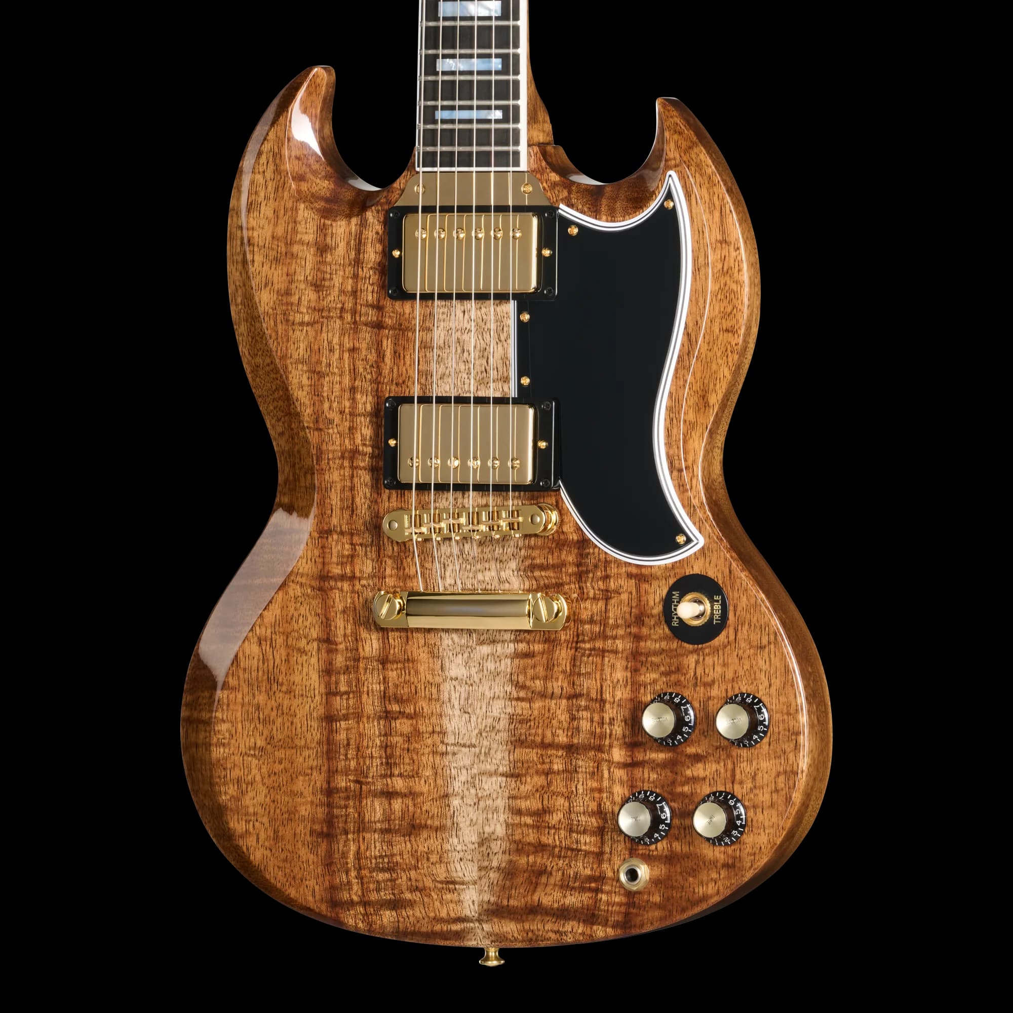 Gibson LE SG Custom with Koa Top, Gloss, Walnut
