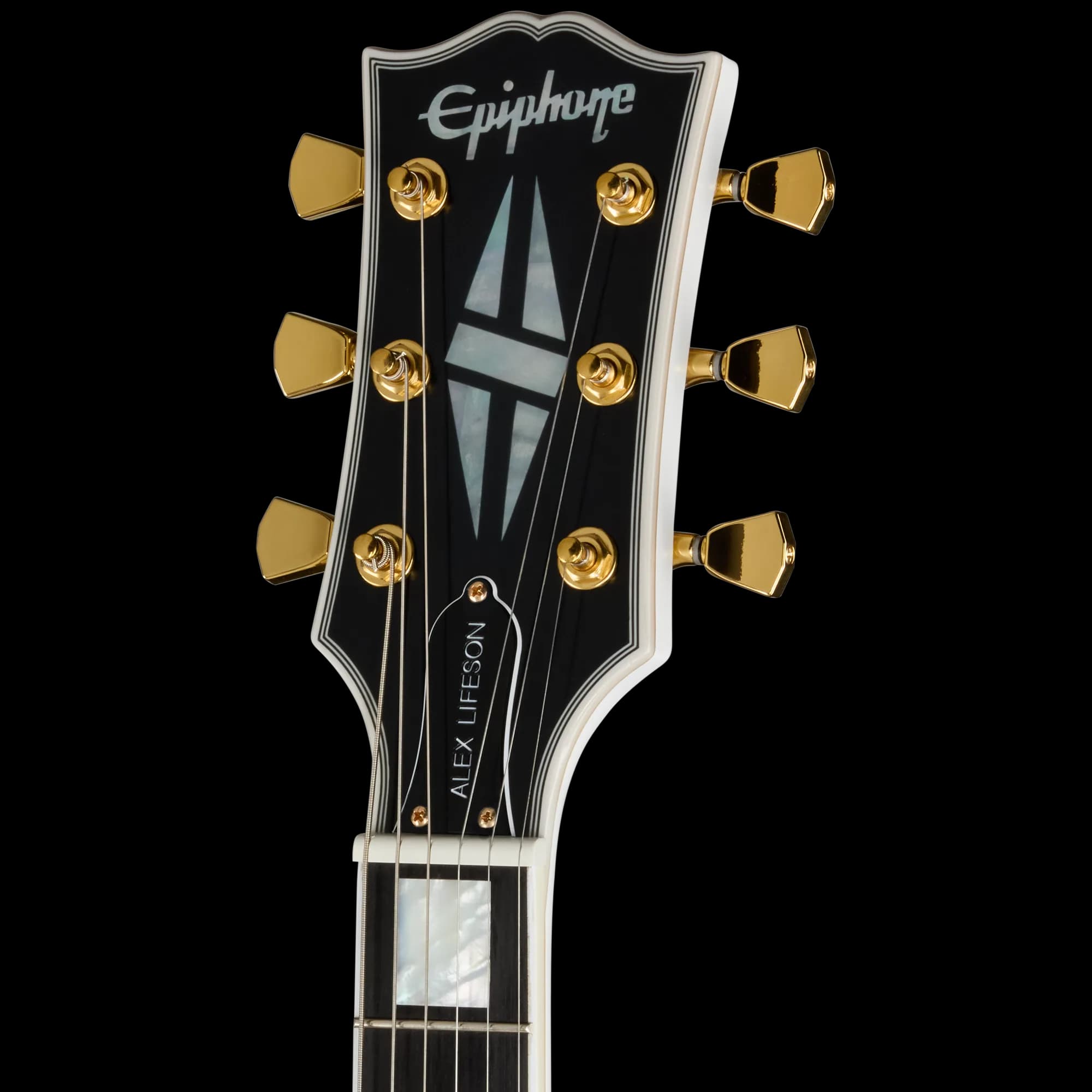 Epiphone IGC Alex Lifeson 1976 ES-355 Reissue, Alpine White — photo 4