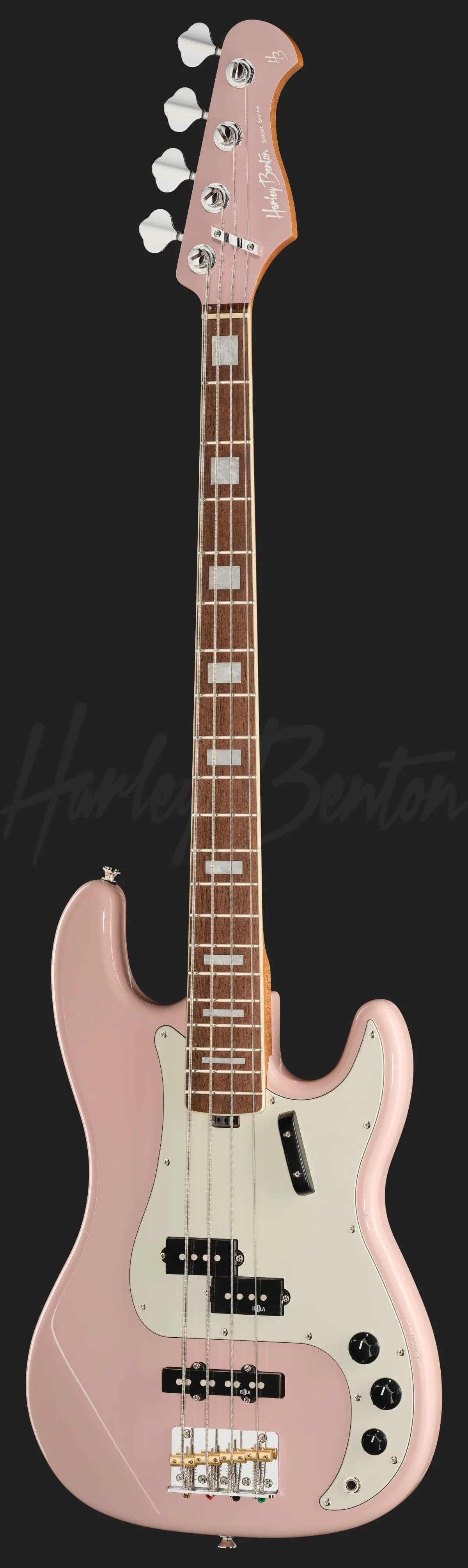 Harley Benton MV-4PJ Shell Pink — photo 2