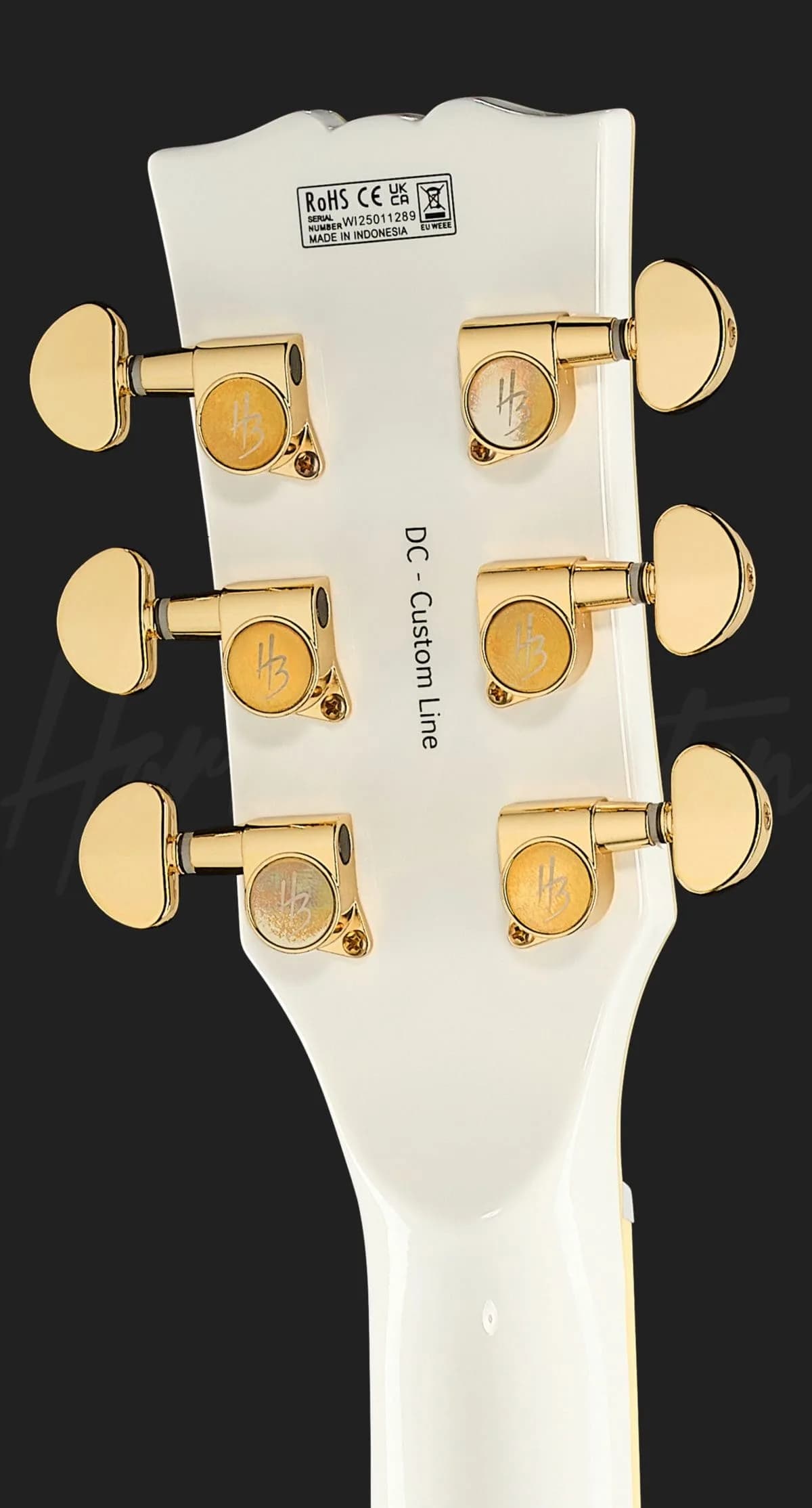 Harley Benton DC-Custom II White — photo 7