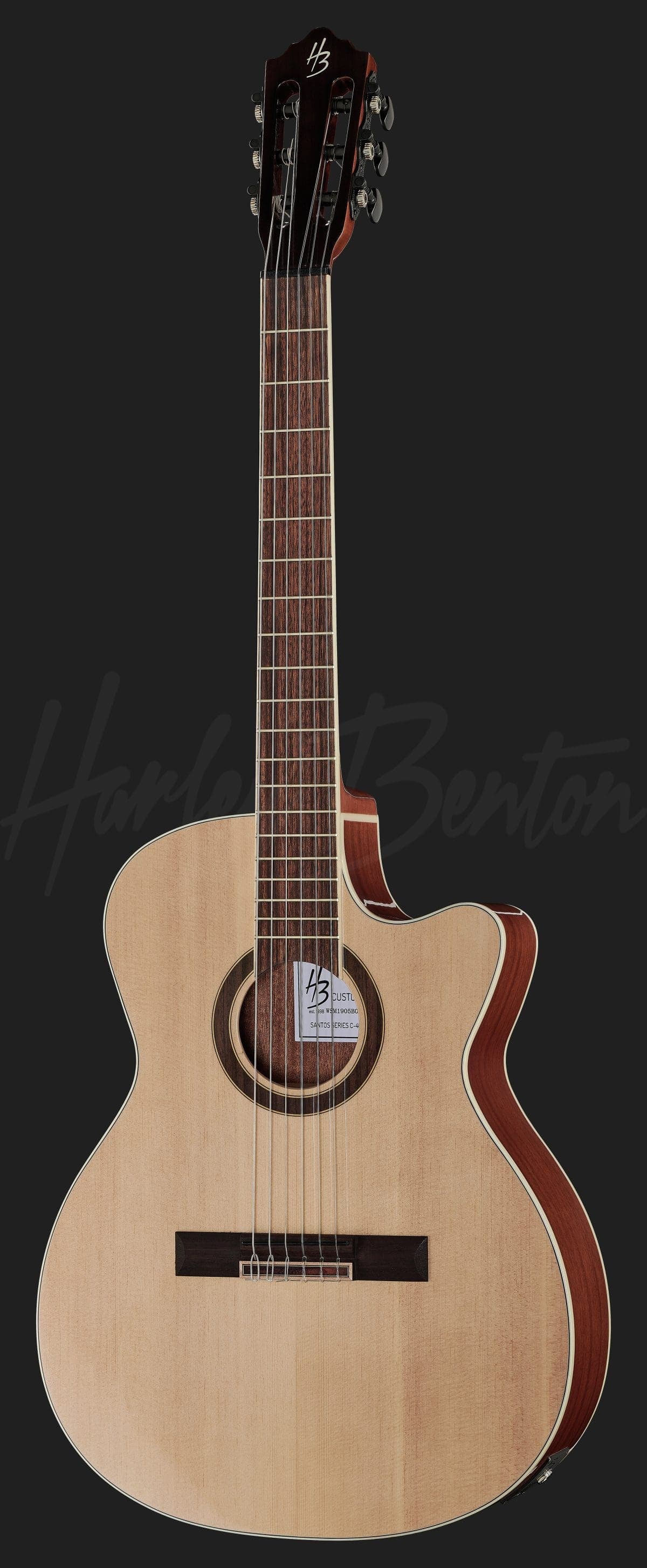 Harley Benton Santos Series C-40SCE NT — photo 2