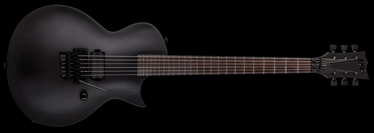 ESP EC-FR Black Metal BLACK SATIN