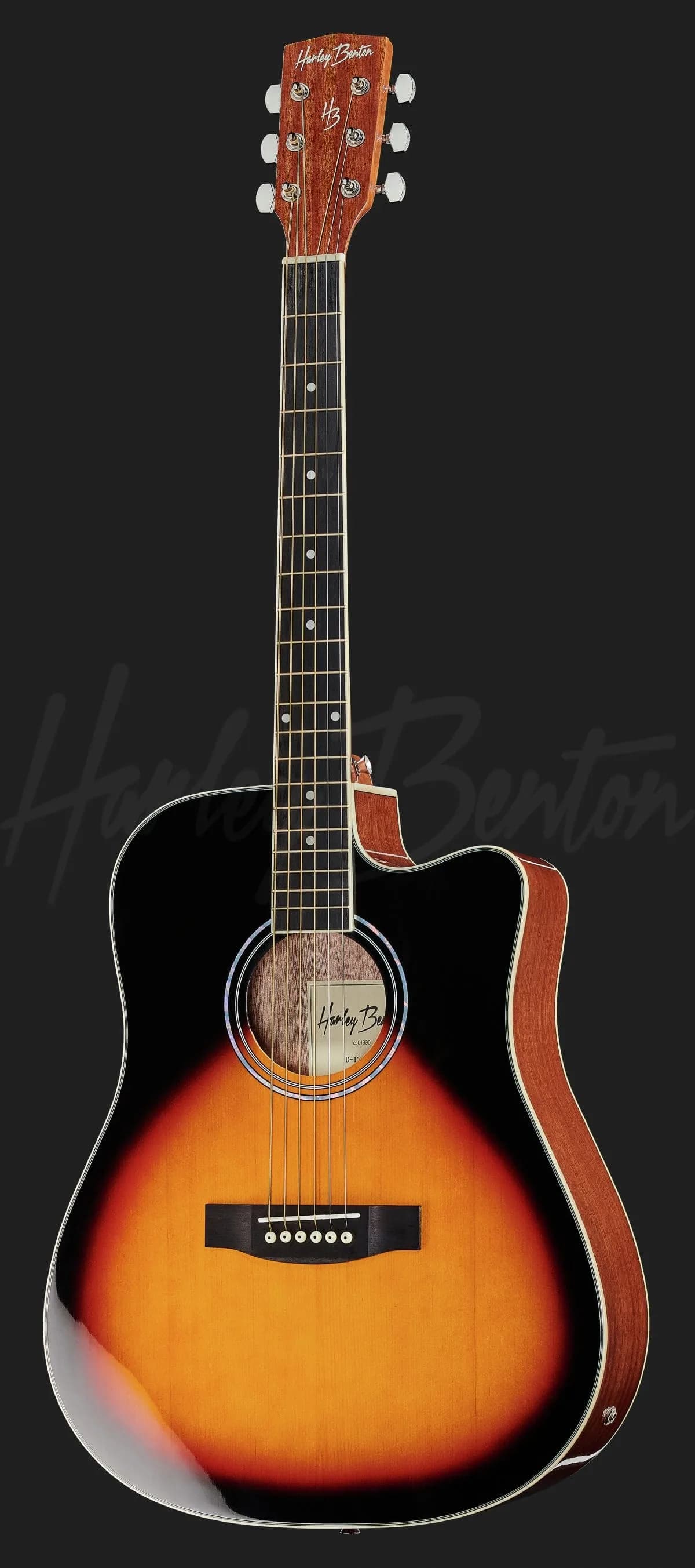 Harley Benton D-120CE VS — photo 2