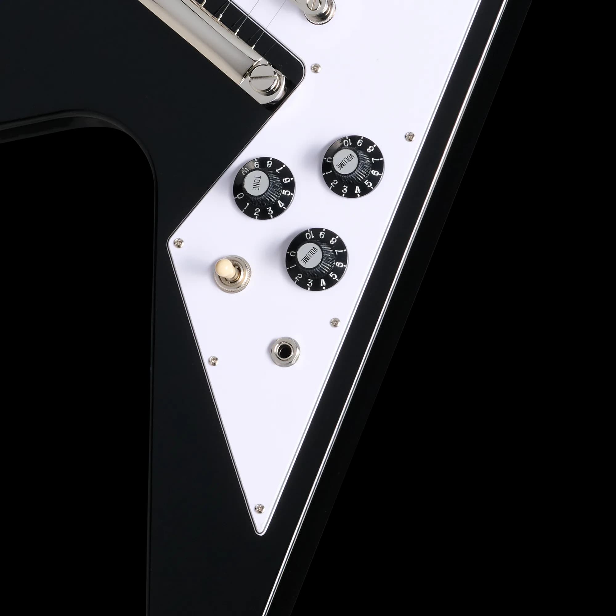 Epiphone Flying V 70s, Ebony, Exclusive — photo 8
