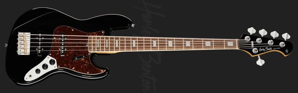 Harley Benton MV-5JB Black — photo 2
