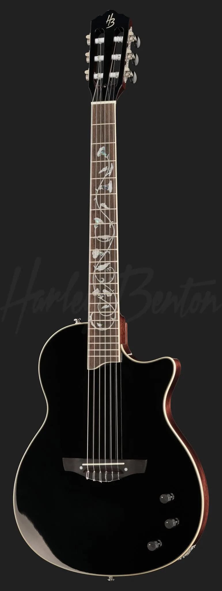 Harley Benton Nashville Nylon Plus Black — photo 2