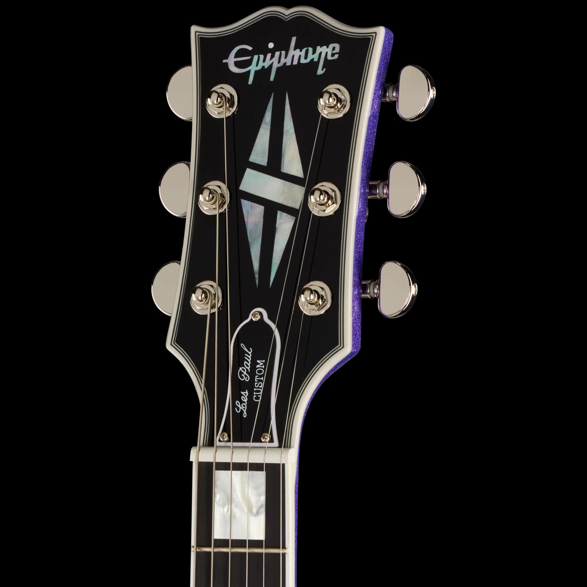 Epiphone IGC Les Paul Custom, Amethyst Sparkle — photo 5