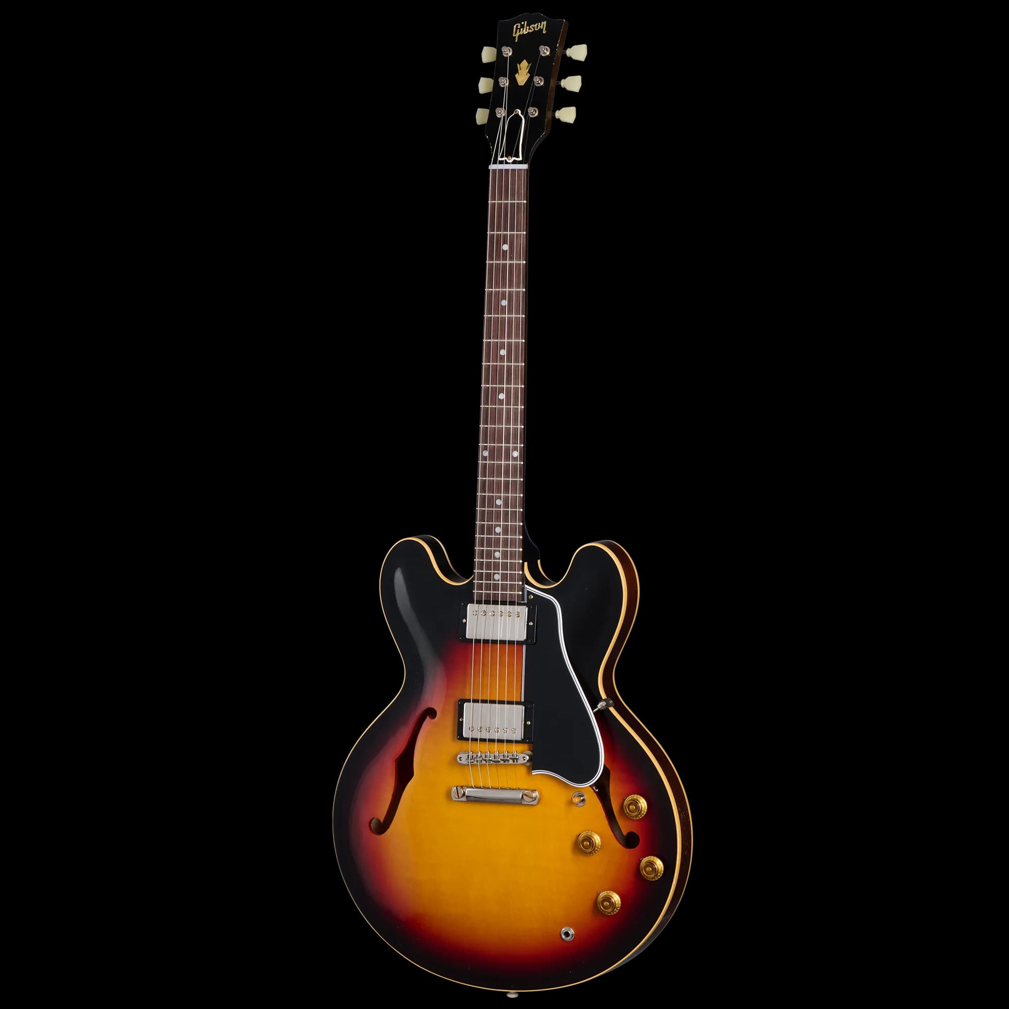 Gibson 1958 ES-335 Reissue, Light Aged, Tri-Burst — photo 2