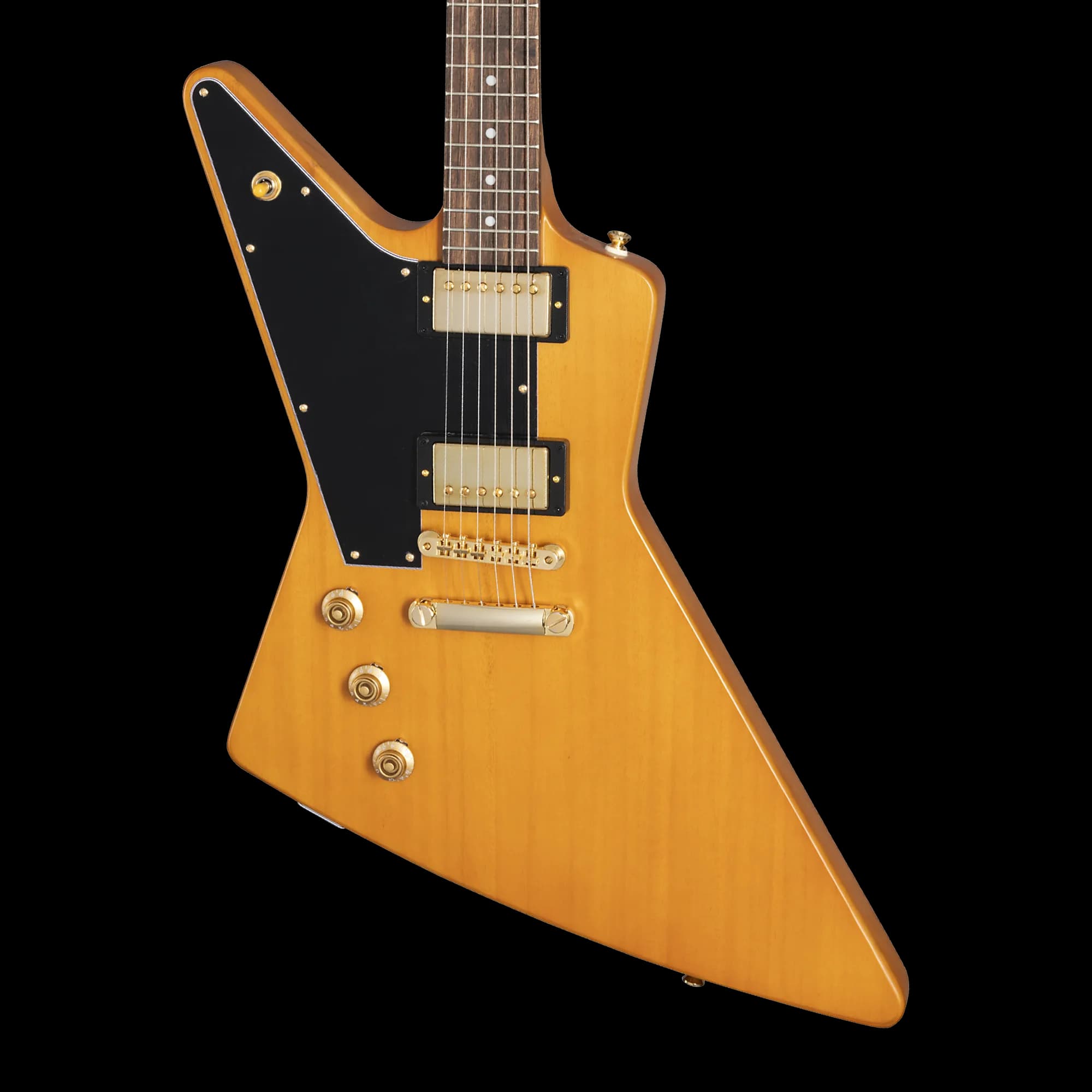 Epiphone IGC 1958 Korina Explorer, Left Handed, Aged Natural, Exclusive
