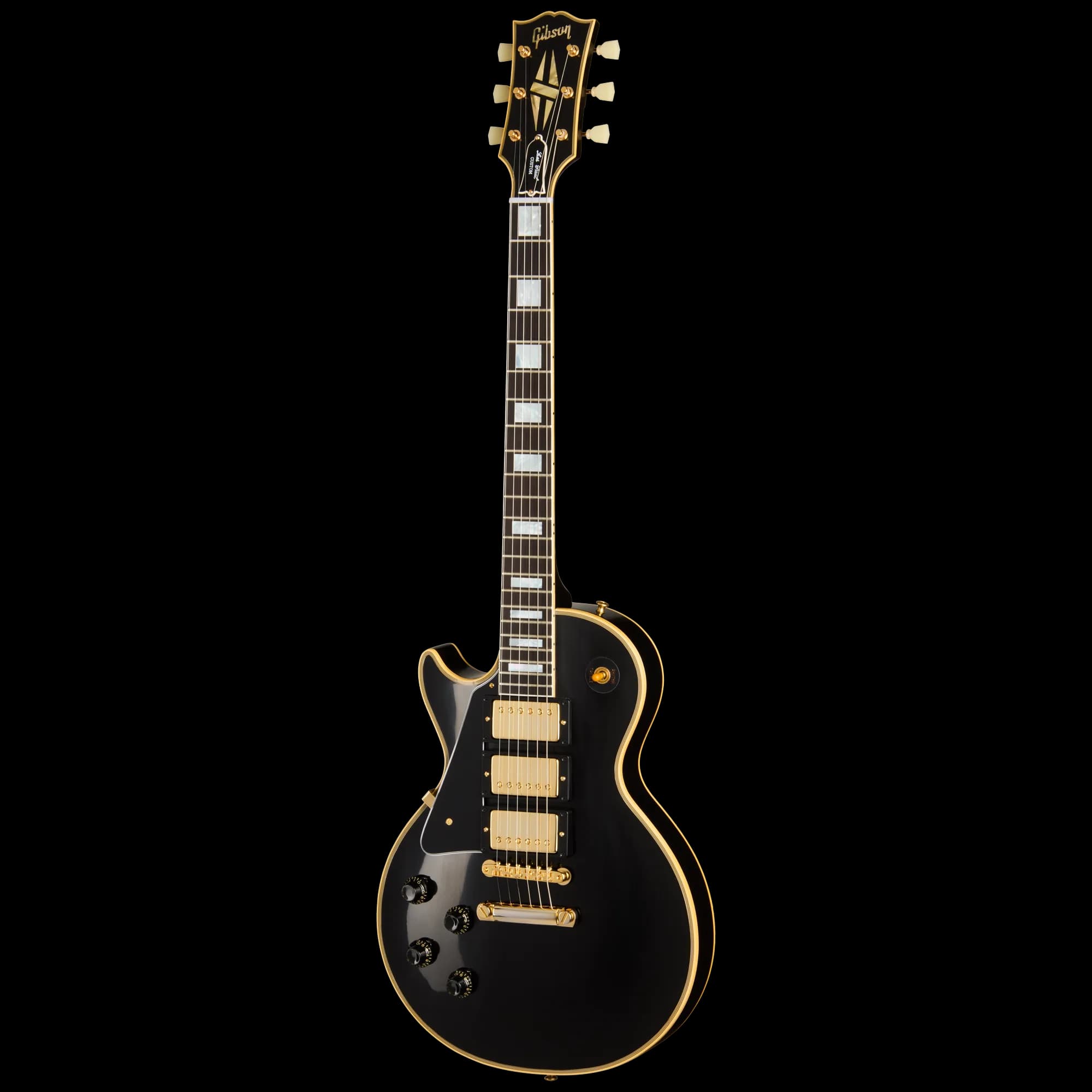 Gibson 1957 Les Paul Custom Reissue 3-Pickup, Left-Handed, Ebony — photo 2