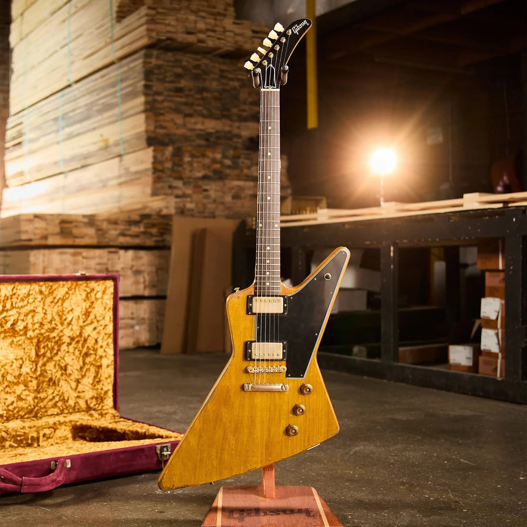 Gibson Leo Scala Heavy Addiction Explorer #2, Natural — photo 7
