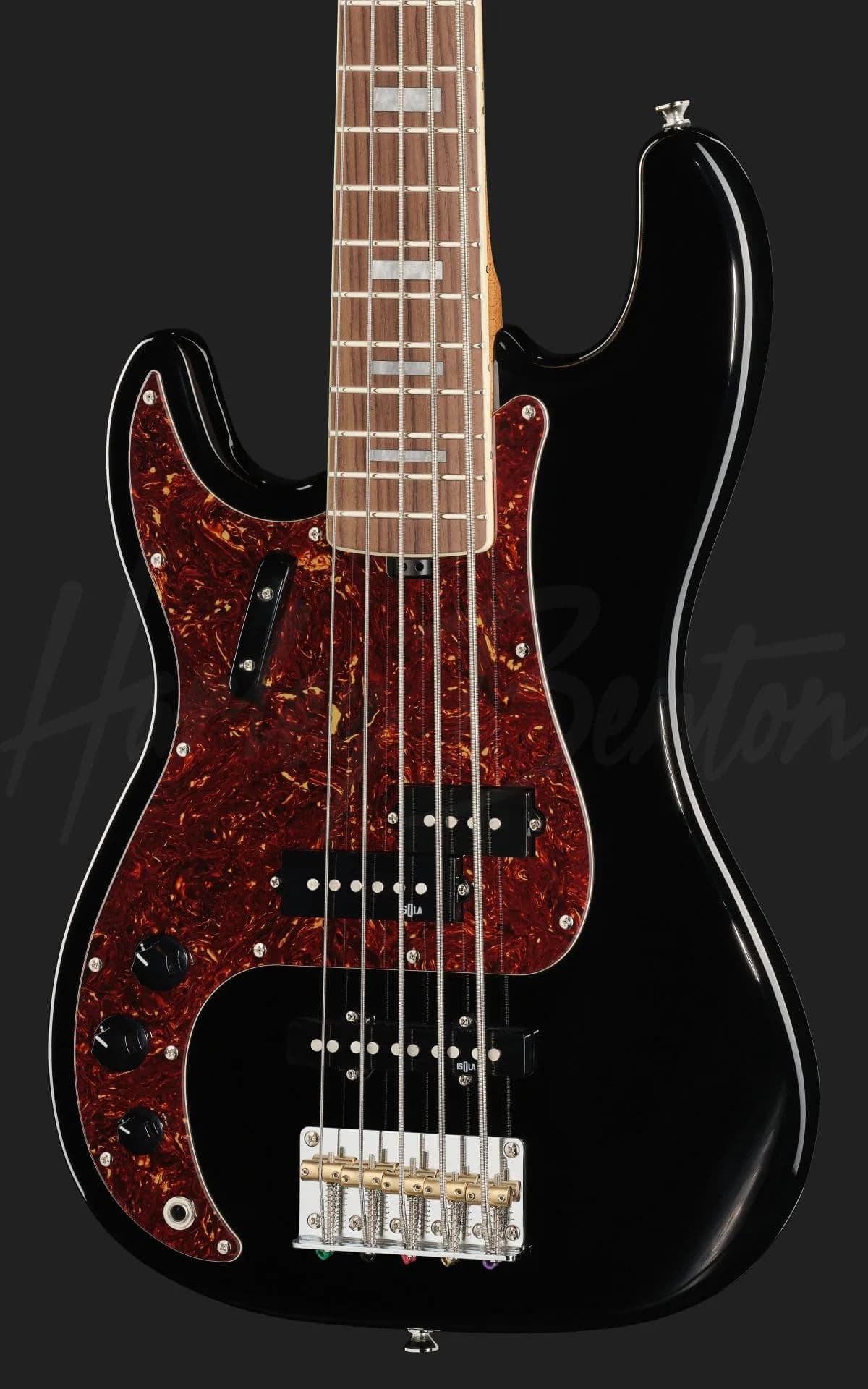 Harley Benton MV-5PJ LH Black — photo 4