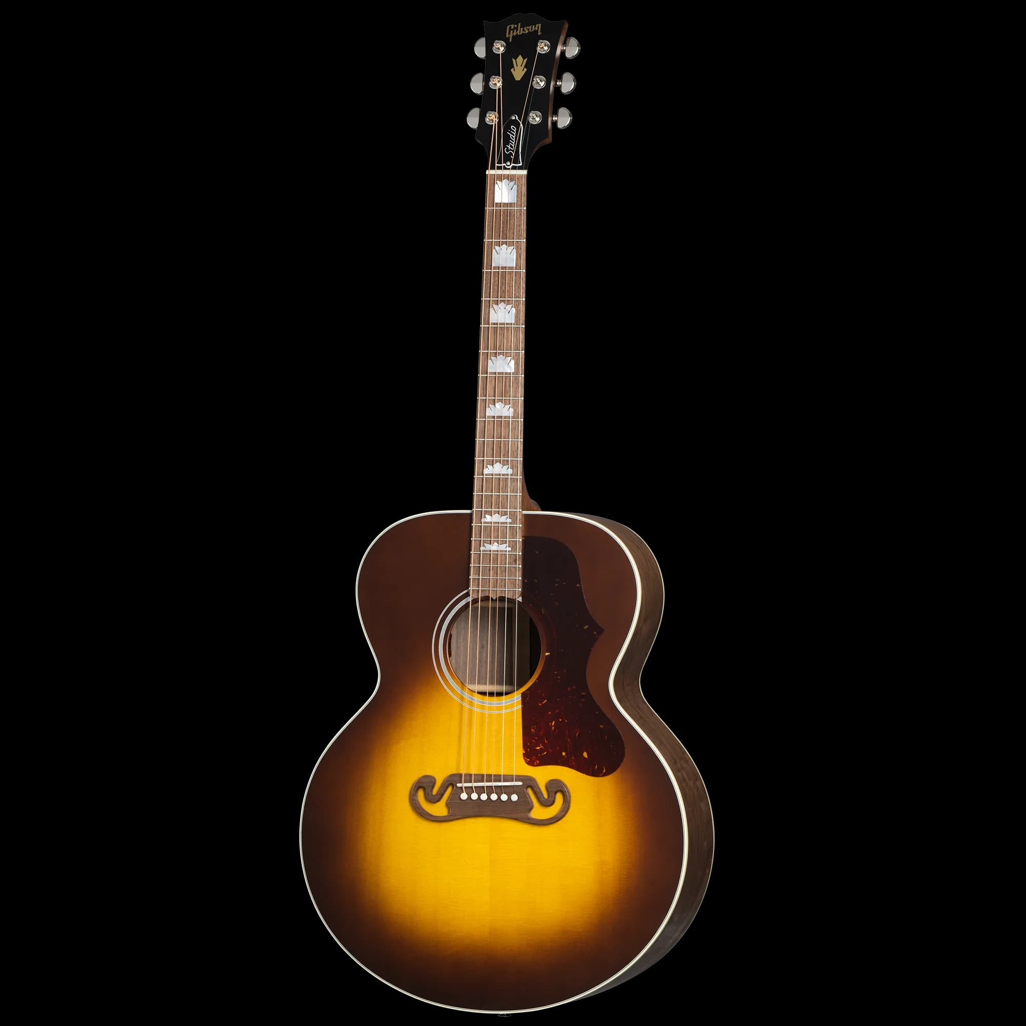 Gibson SJ-200 Studio Walnut, Satin Walnut Burst — photo 3