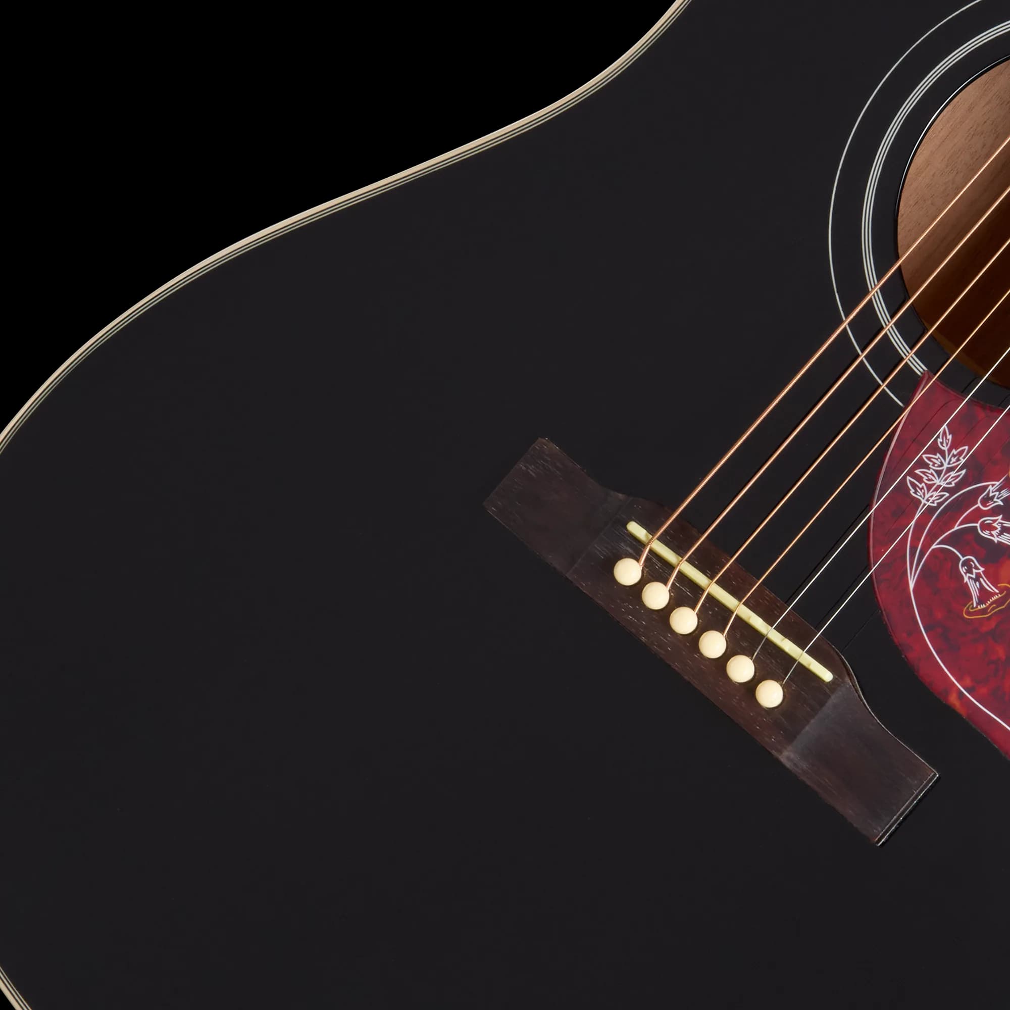 Epiphone Hummingbird Studio EC, Ebony, Exclusive — photo 8