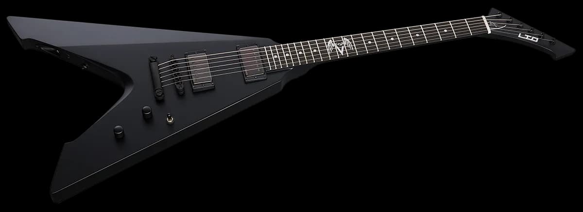 ESP LTD Vulture Black Satin — photo 3